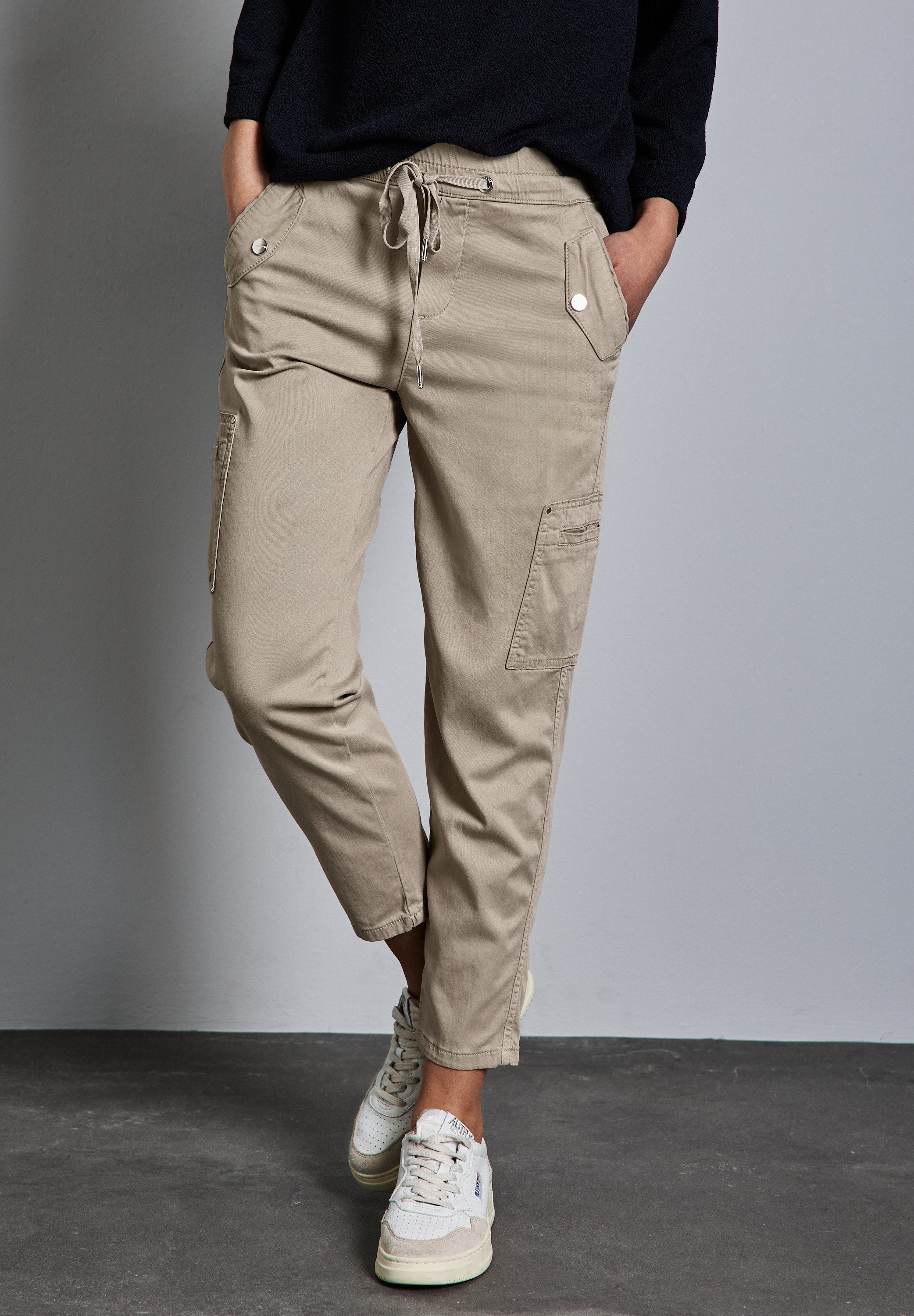 STREET ONE Stoffhose im Loose Fit