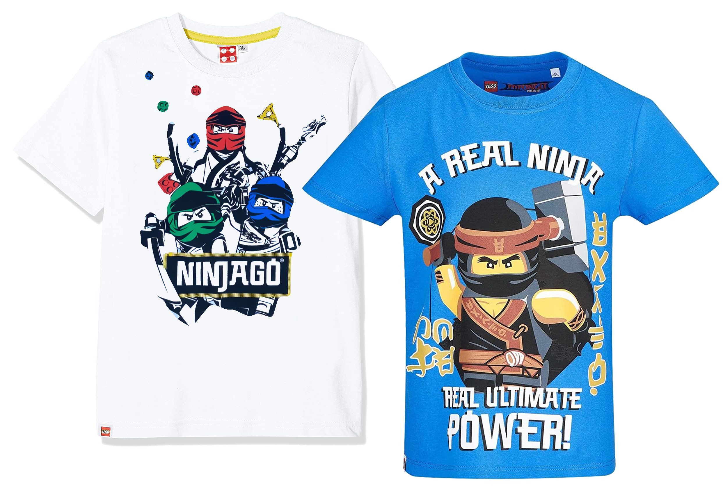 LEGO® kidswear Print-Shirt 2x LEGO NINJAGO T-Shirts Jungen 3 4 5 Jahre Größe 104