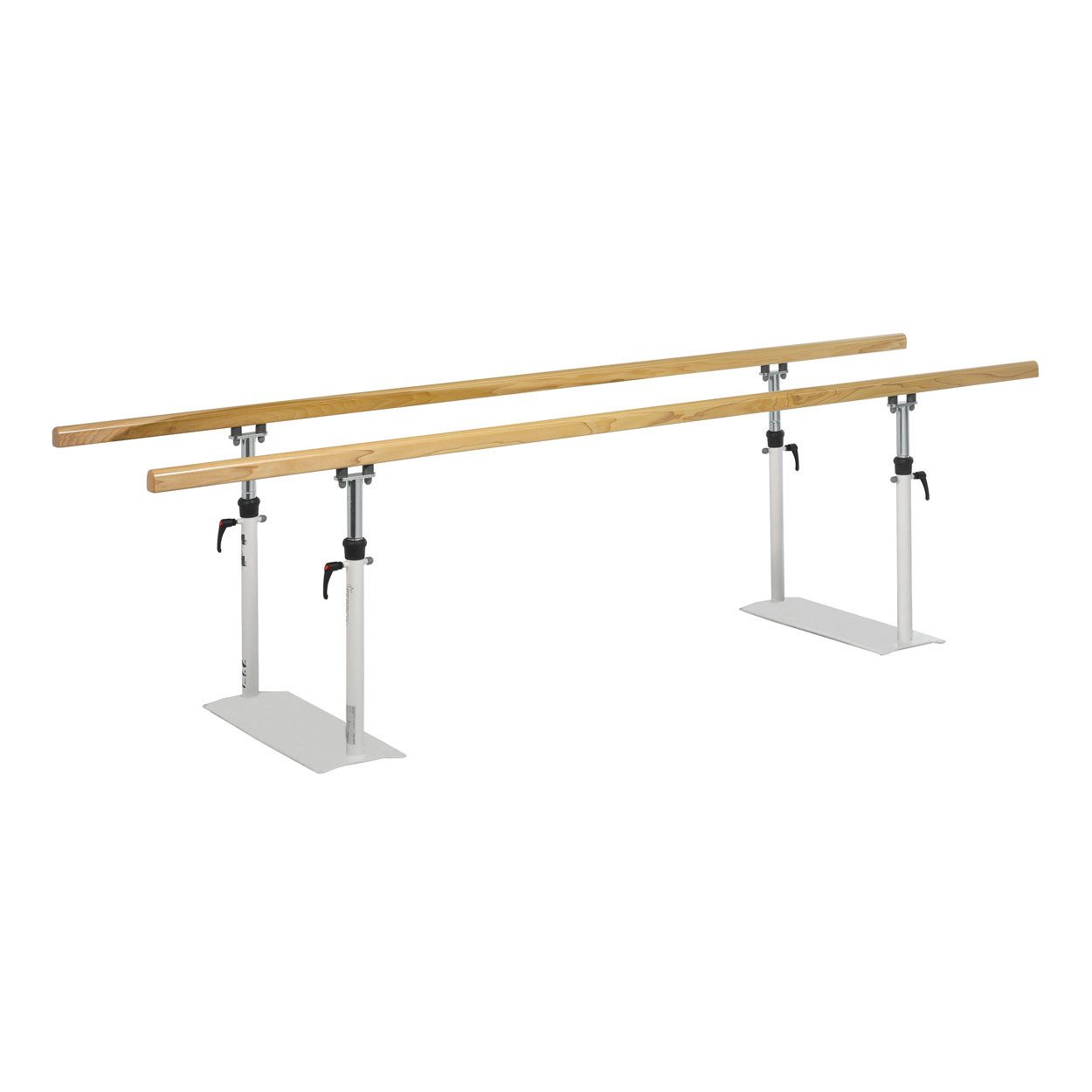 Ferrox Lauflernhilfe Gehbarren Standard, Holmenlänge 3 m Holme aus Holz