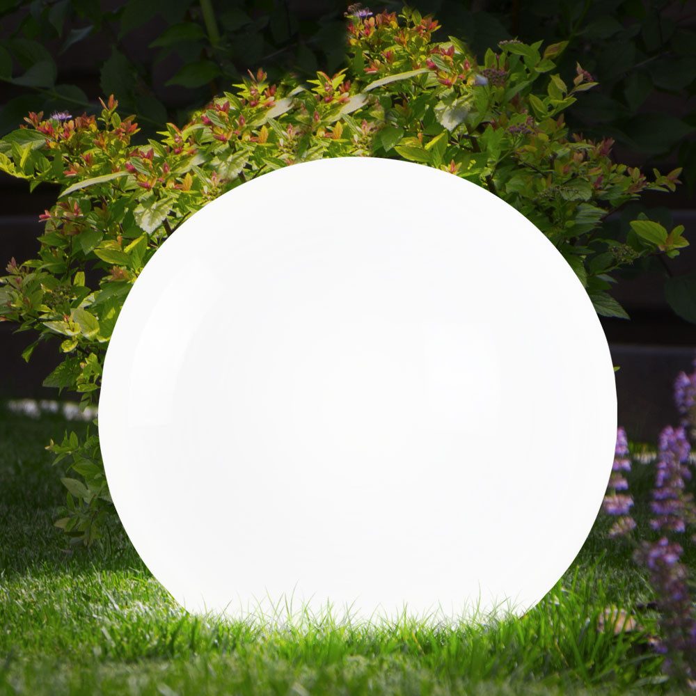 etc-shop Gartenleuchte, LED-Leuchtmittel fest verbaut, Warmweiß, günstig online kaufen