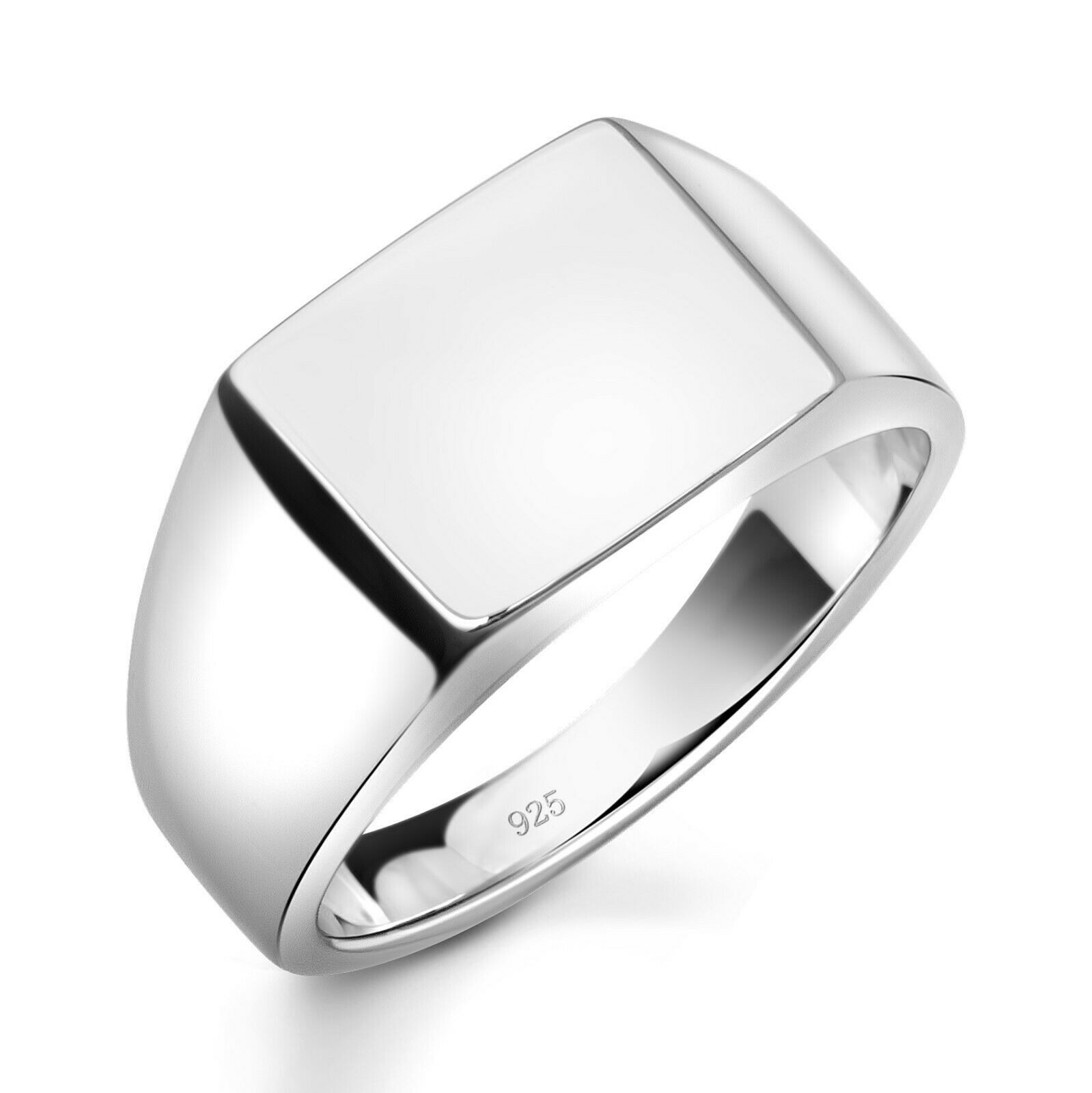 Silberring Gravurring Massiv 925er Silber, Made günstig online kaufen
