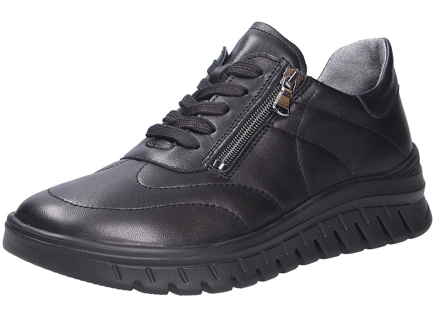 Waldläufer Waldläufer Damen Schnürschuh schwarz Schnürschuh