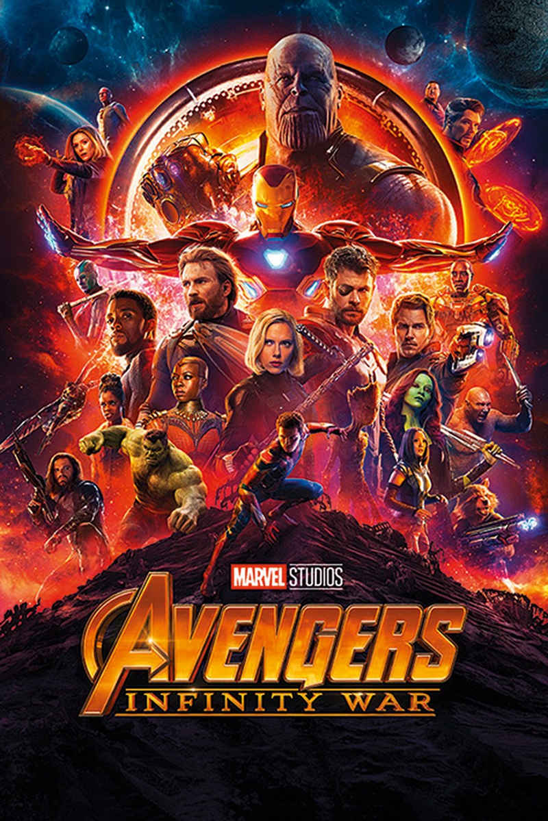 PYRAMID Poster »Avengers Infinity War Poster One Sheet 61 x 91,5 cm«