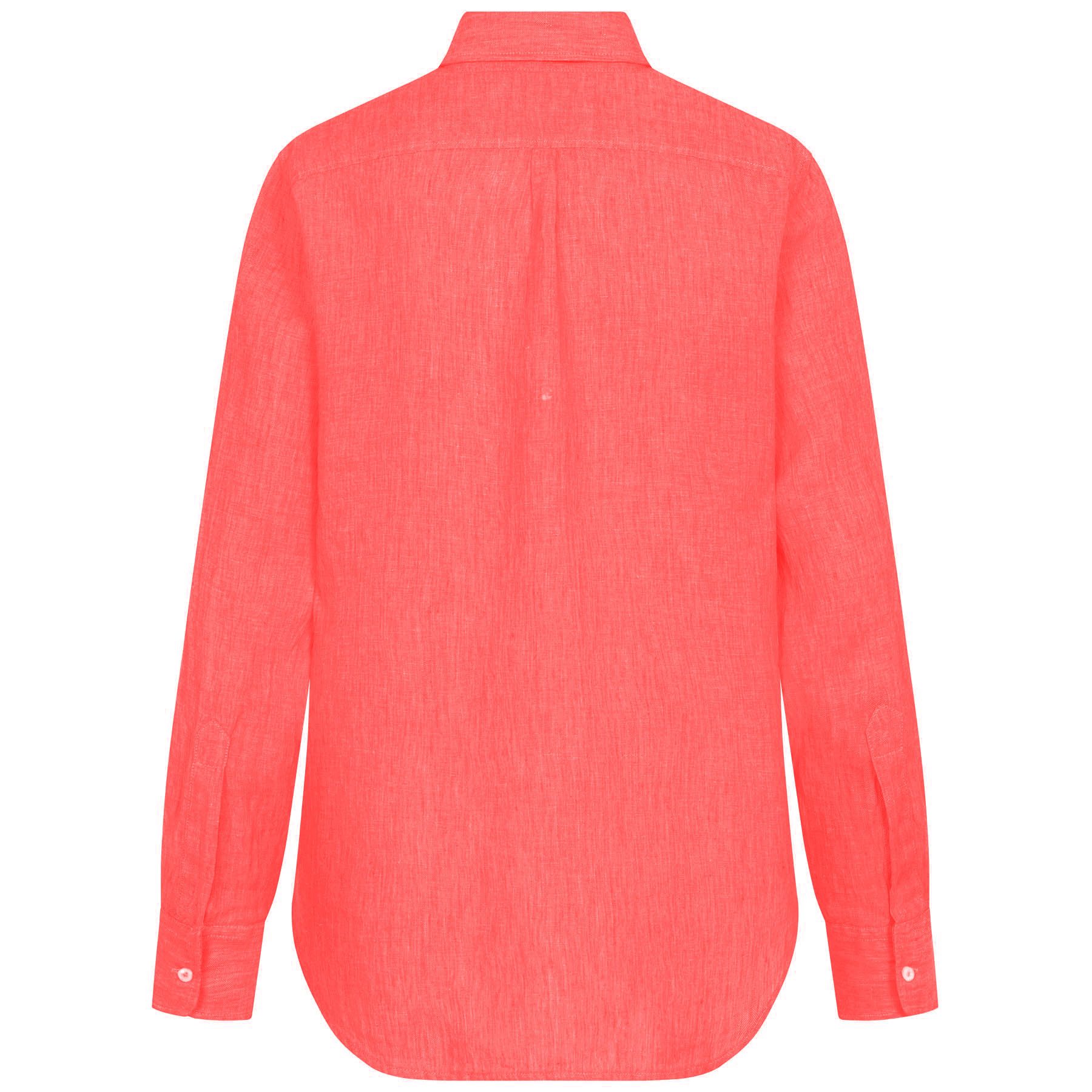 0039 Italy Langarmbluse Bluse MIRA aus Leinen