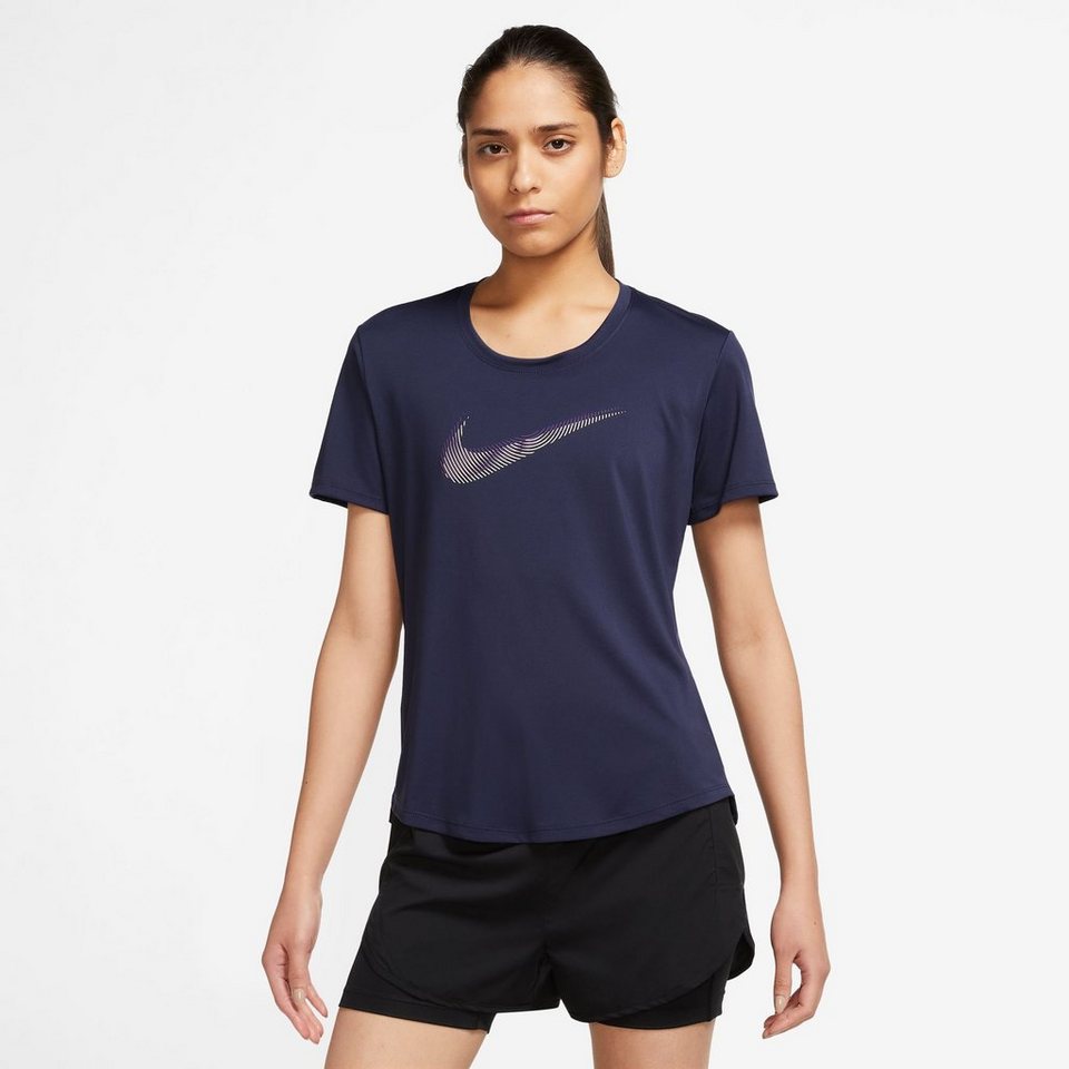 Nike Laufshirt DRI-FIT SWOOSH WOMEN\'S SHORT-SLEEVE RUNNING TOP