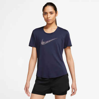 Nike Laufshirt DRI-FIT SWOOSH WOMEN'S SHORT-SLEEVE RUNNING TOP
