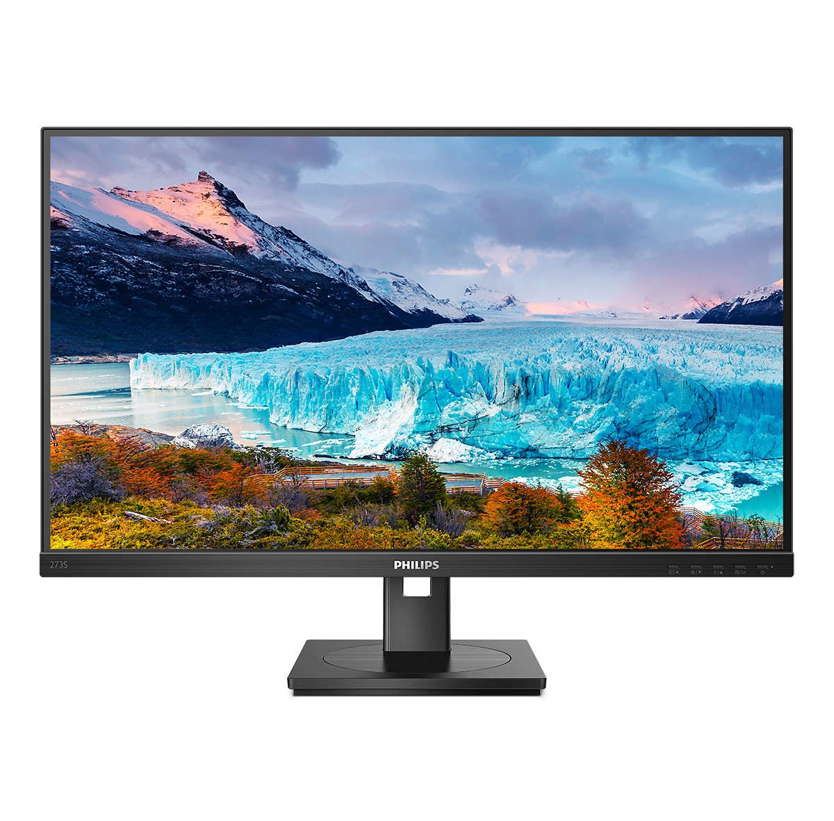 Philips S-line Sline 273S1 (273S1 00) TFT-Monitor (1920 x 1080 px, Full HD, 4 ms Reaktionszeit, 75 Hz, IPS, Lautsprecher, HDCP, Pivot, Höhenverstellbar)