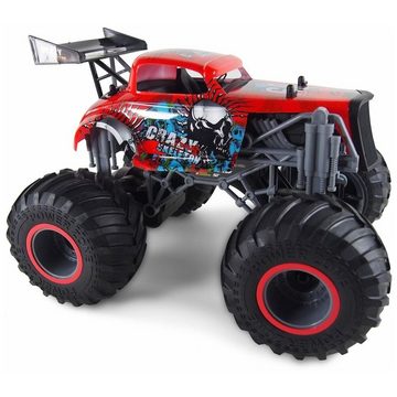 Amewi RC-Monstertruck Crazy Hot Rod Monster Truck RtR Ferngesteuertes Auto rot/schwarz