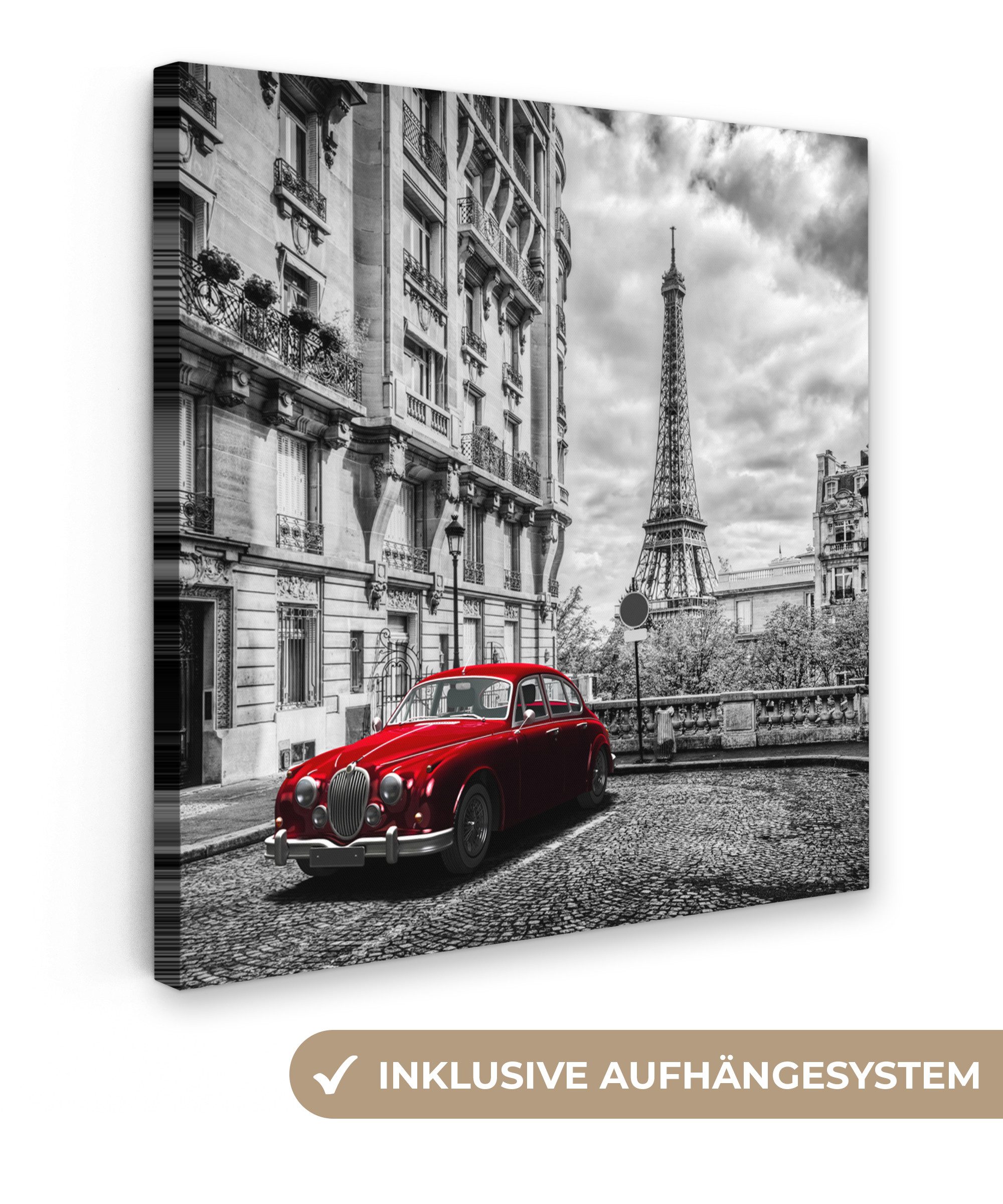 OneMillionCanvasses® Leinwandbild Eiffelturm - Paris - günstig online kaufen