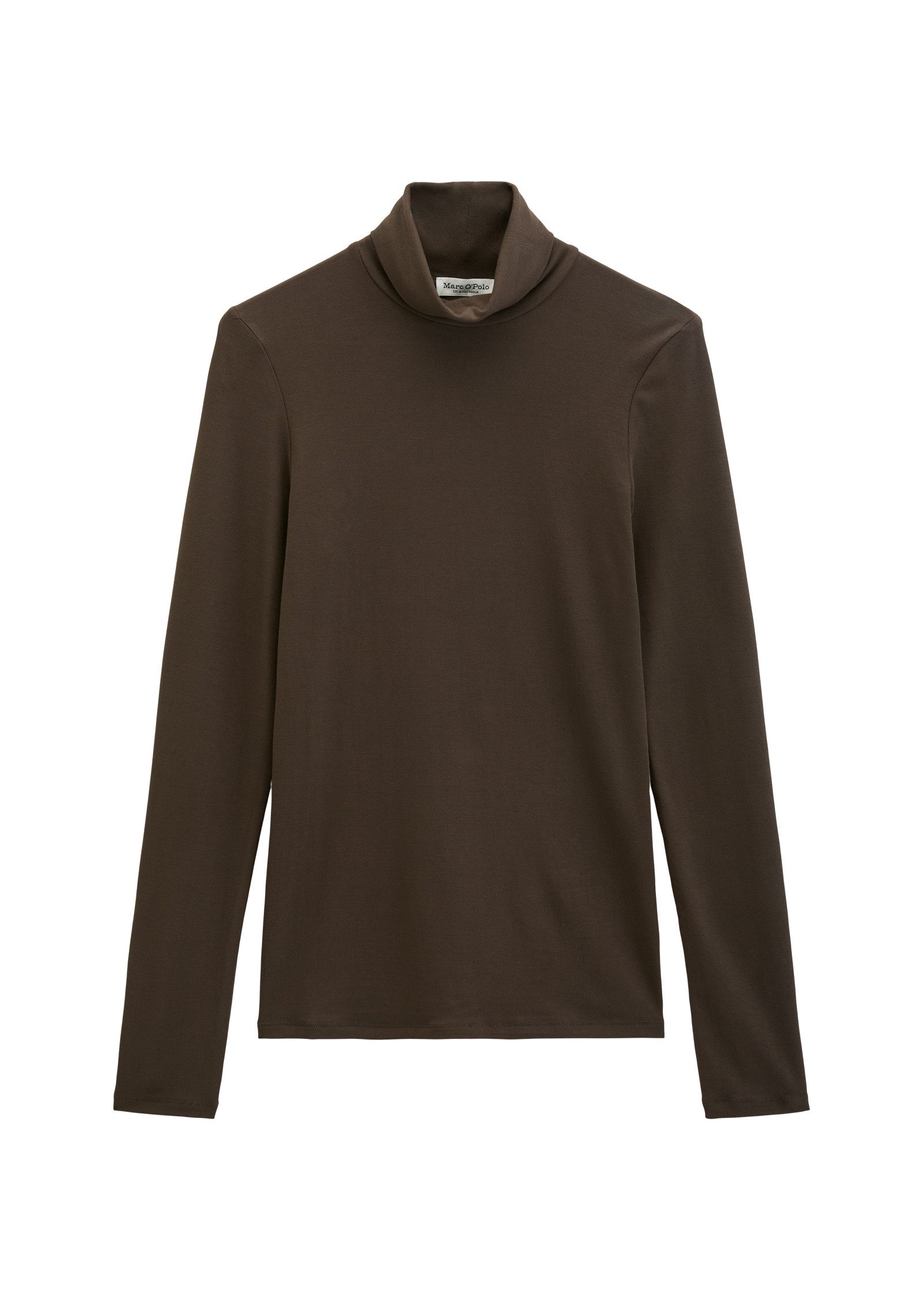 Marc O'Polo Stehkragenshirt slim aus TENCEL Modal-Stretch – Bild 5 von 5