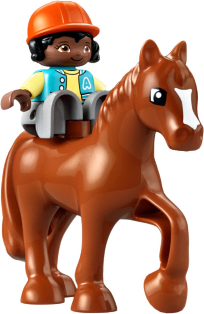 LEGO® LEGO DUPLO Bauernhof: Kind mit Pony Spielbausteine günstig online kaufen