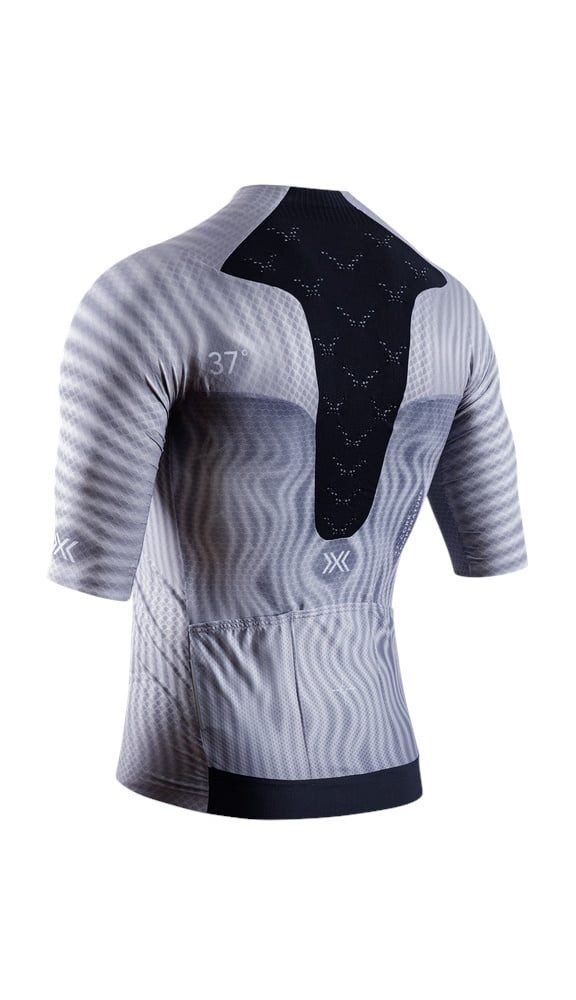 X-Bionic T-Shirt Fahrrad-Shirt Corefusion Ultimate Jersey (Front-Reißverschluss, dreier