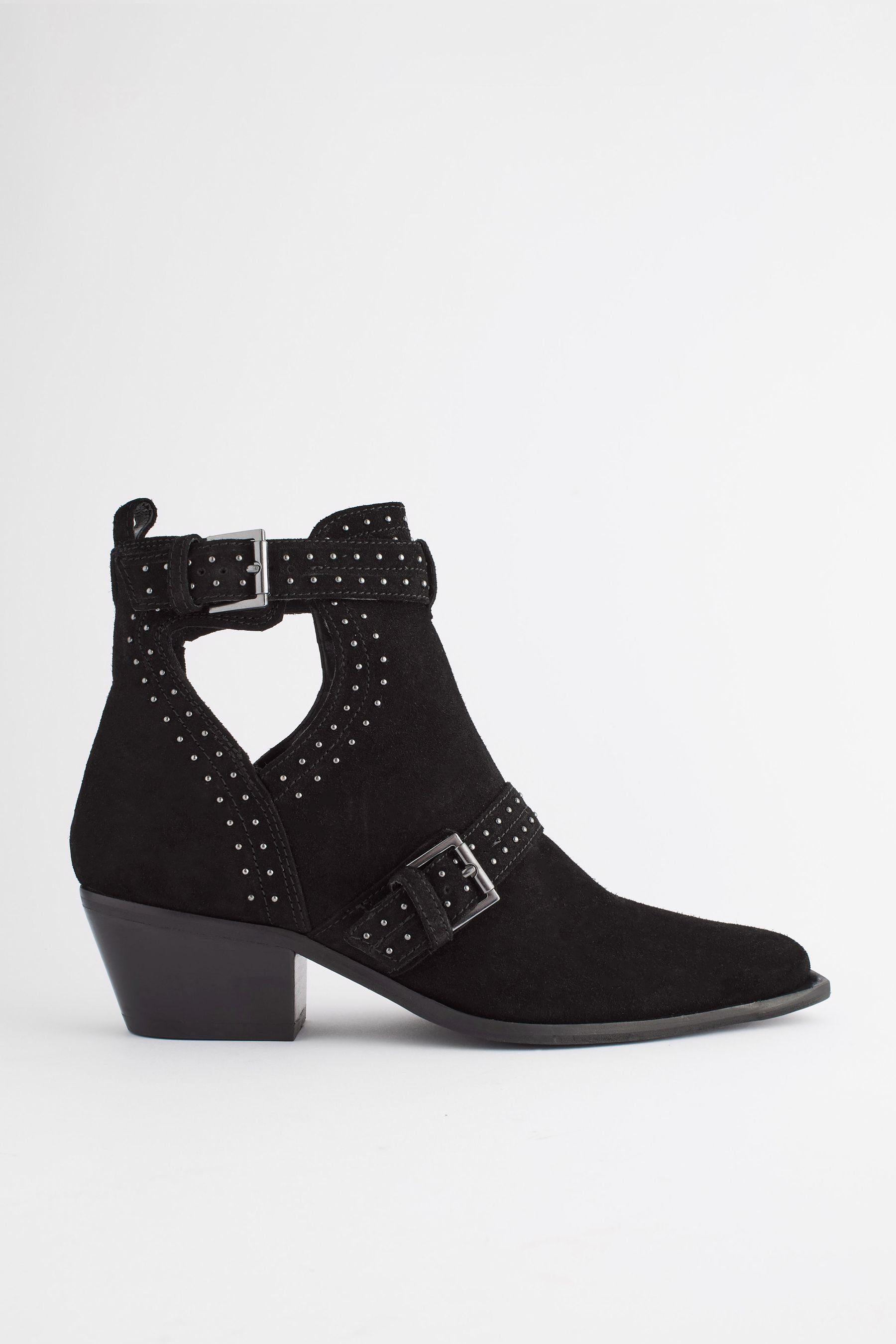 Next Forever Comfort® Stiefeletten, Nieten und Cut-outs Stiefelette (1-tlg)