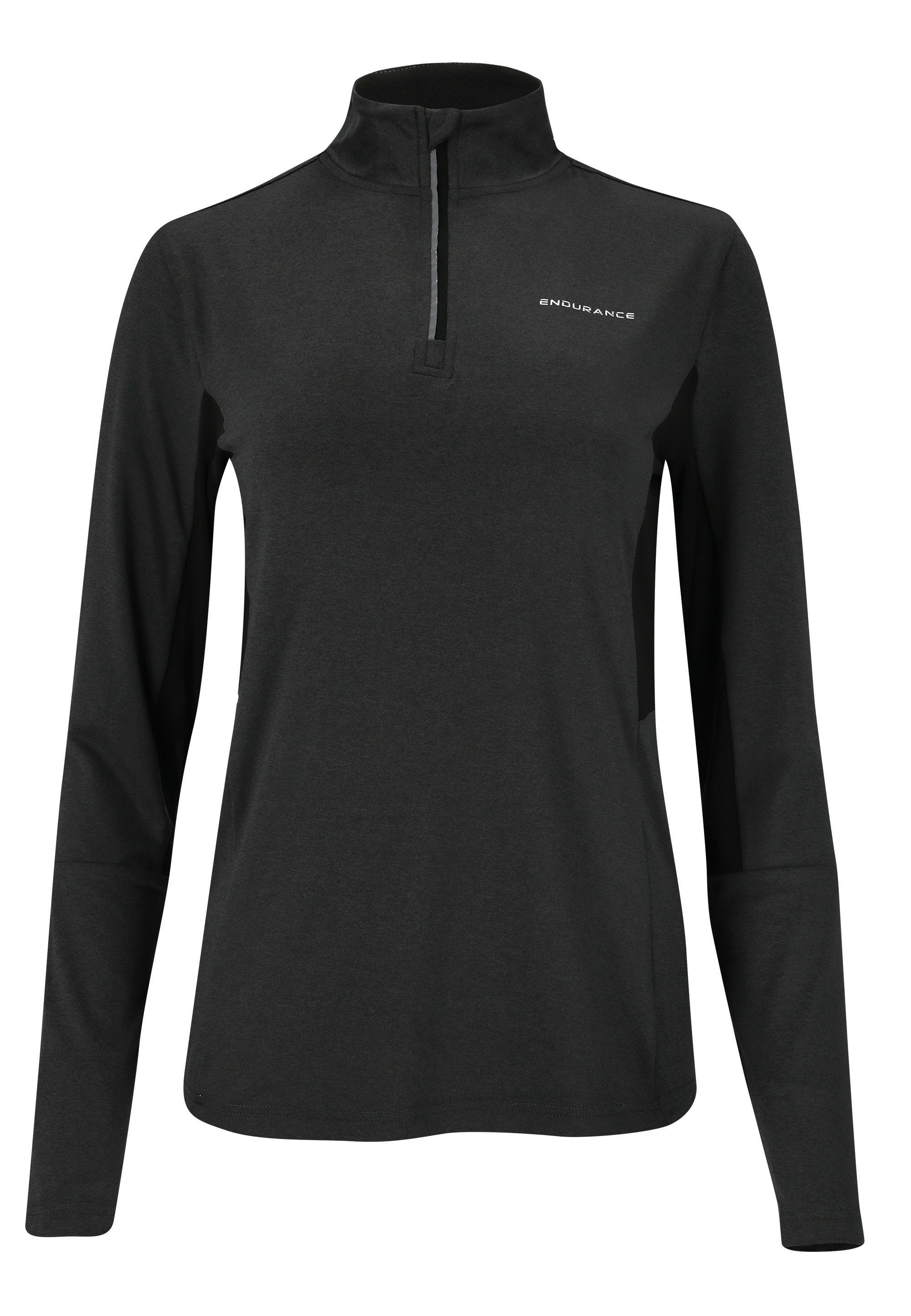 ENDURANCE Langarmshirt JOCEE W Midlayer (1-tlg) mit reflektierenden Details