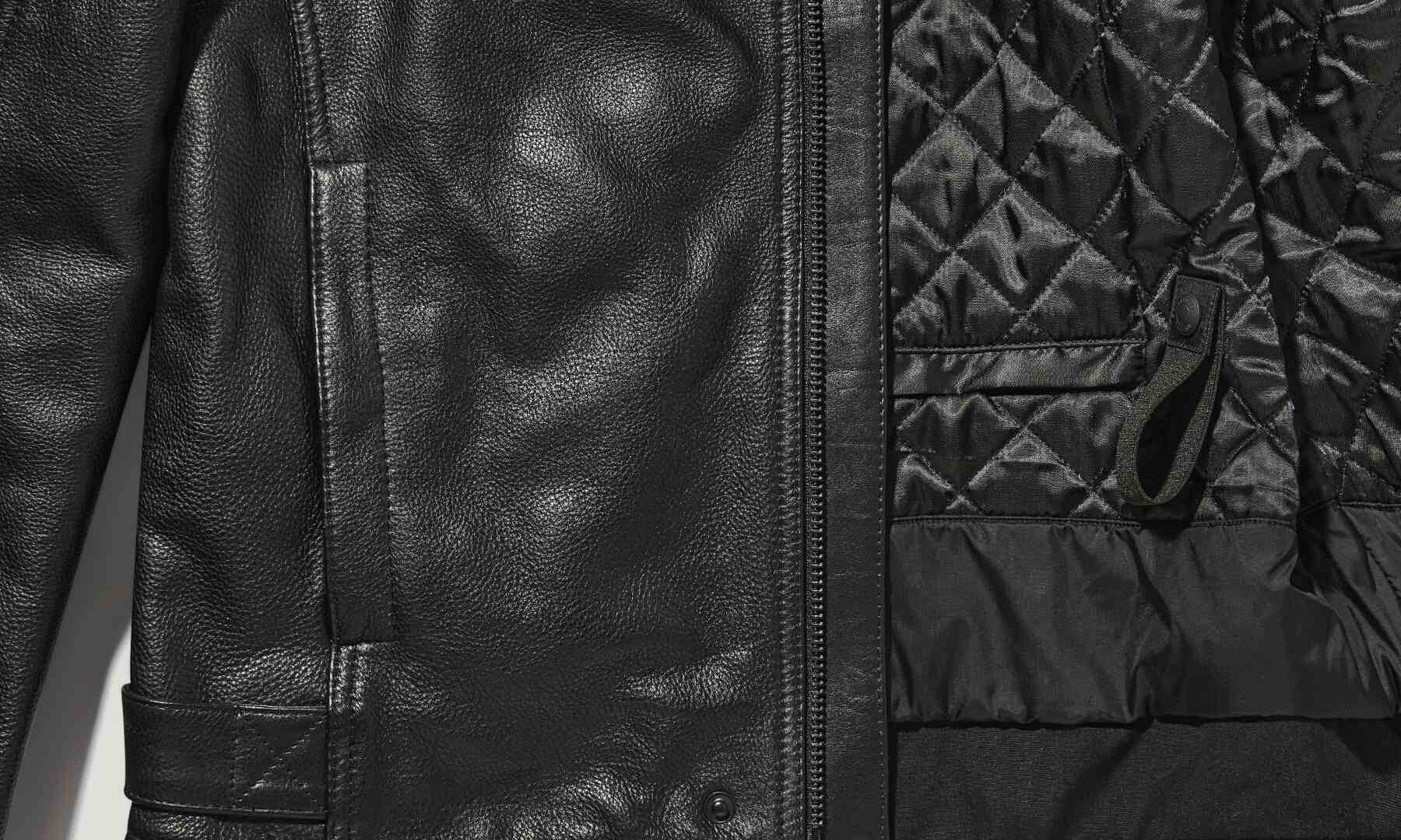 Belstaff Motorradjacke Broughton Motorrad Lederjacke protektoren günstig online kaufen