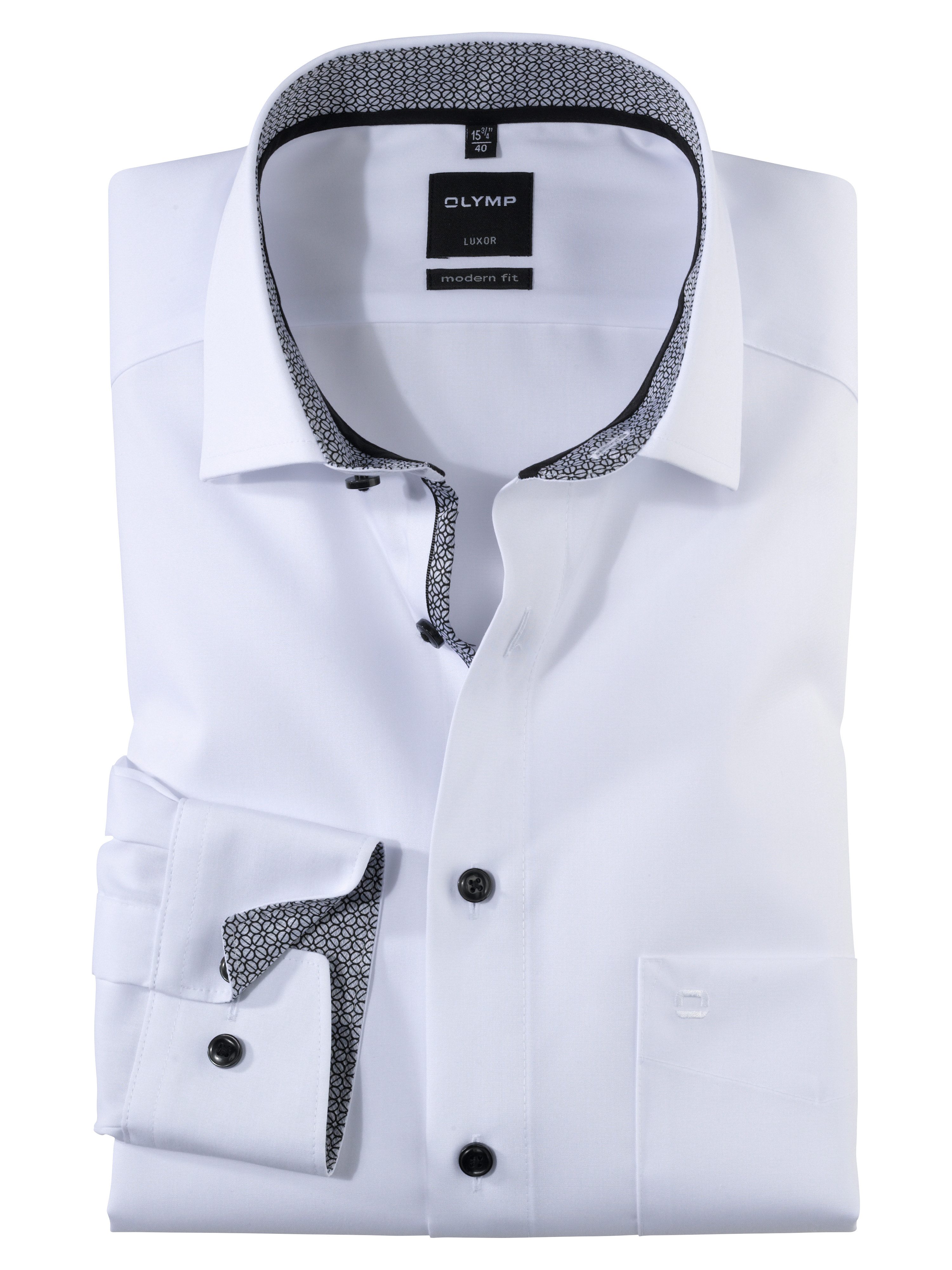 OLYMP Businesshemd Luxor modern fit mit extra langen Ärmeln