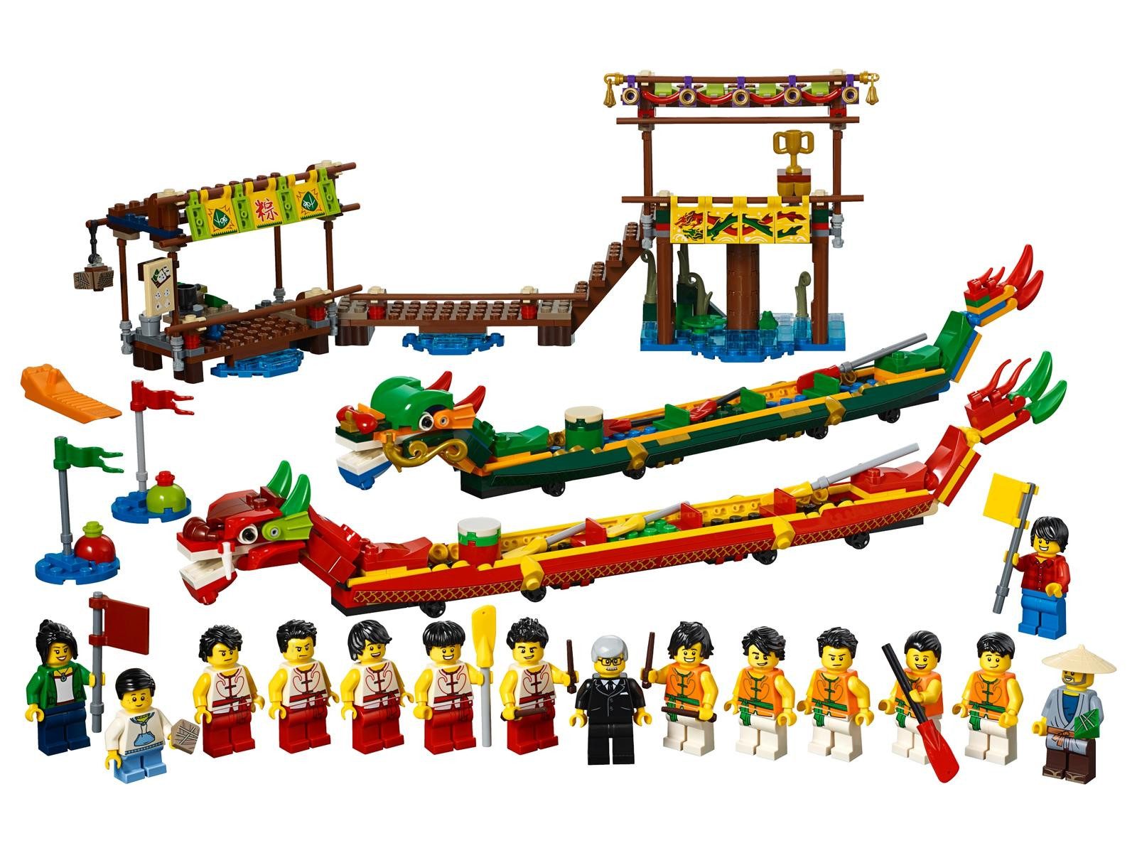 LEGO® LEGO: Drachenbootrennen (80103) Spielbausteine