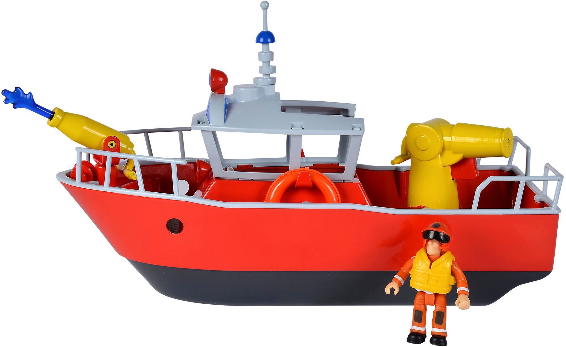 SIMBA Badespielzeug Feuerwehrmann Sam, Titan Feuerwehrboot, Spielzeug-Boot  »Feuerwehrmann Sam, Titan Feuerwehrboot« | Badewannenspielzeug