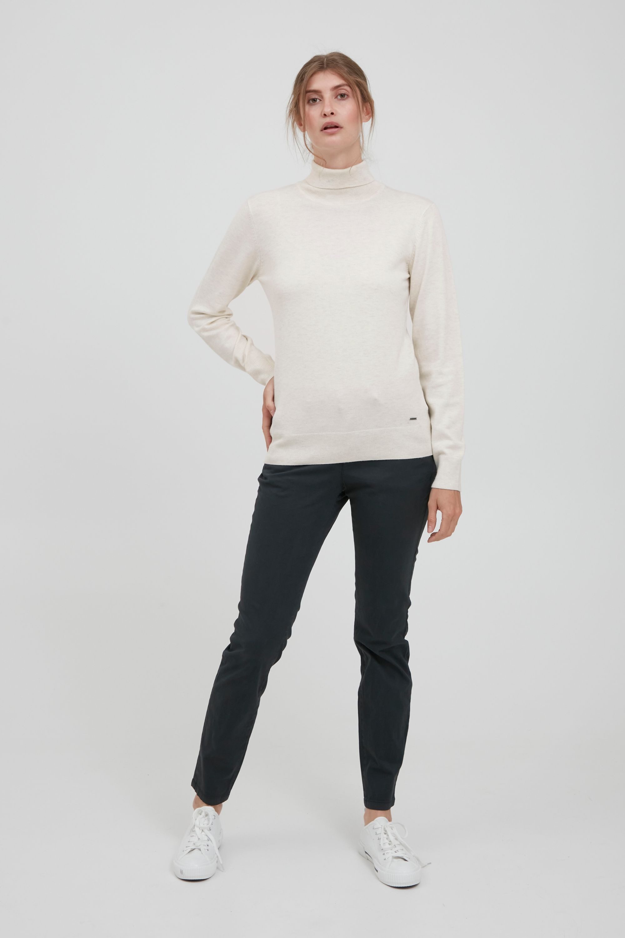 OXMO Rollkragenpullover OXWina Strickpullover mit Rollkragen günstig online kaufen