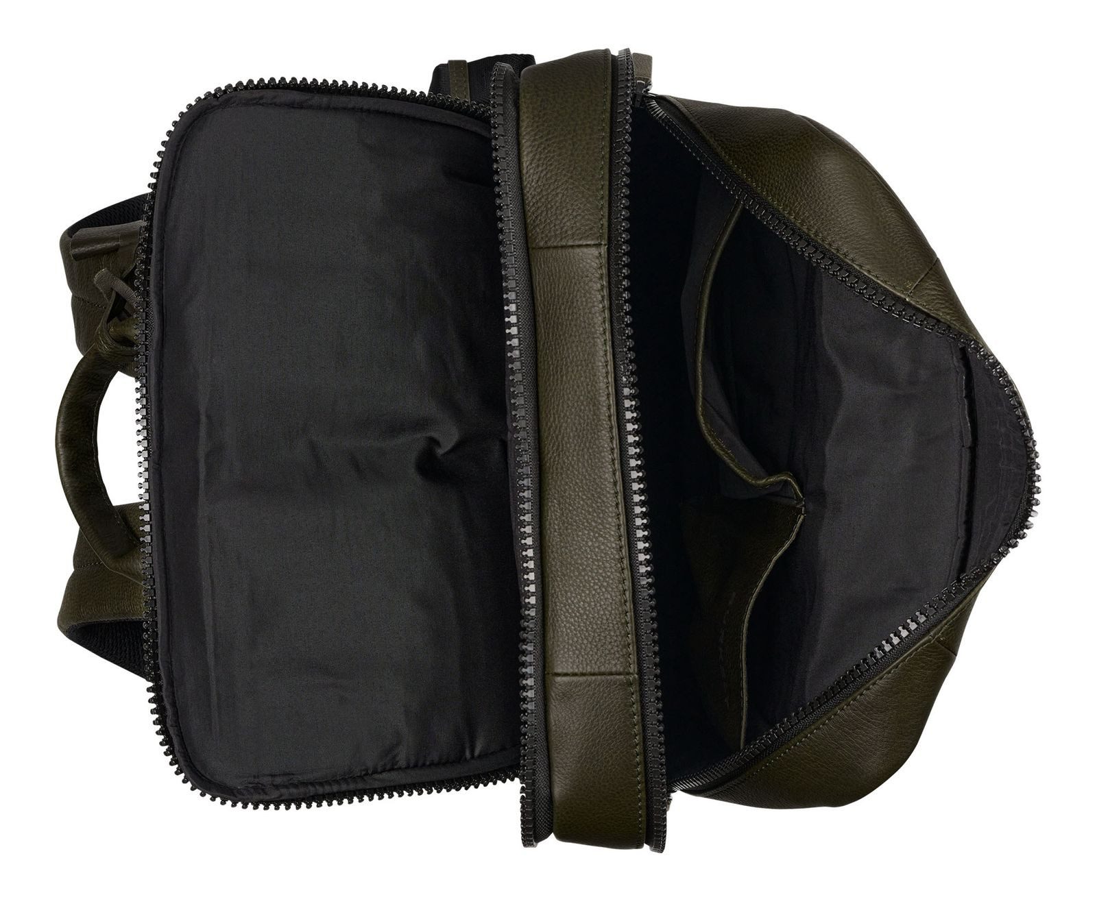 Burkely Rucksack Minimal, aus echtem Leder
