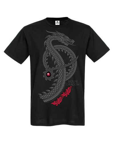 Warner T-Shirt House of the dragon Logo