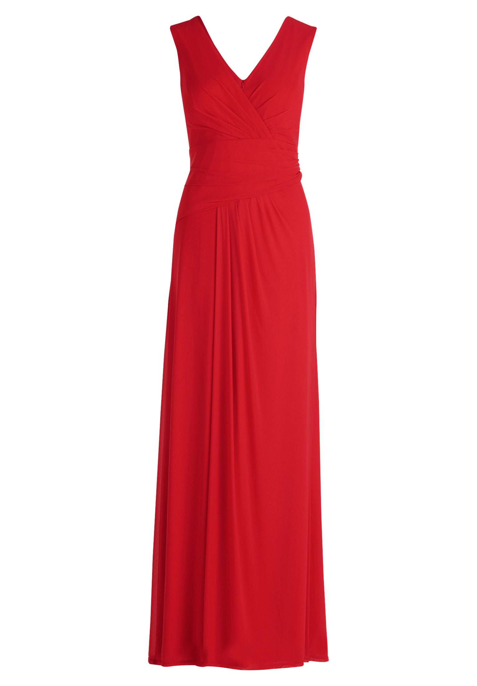 Vera Mont Abendkleid Damen Abendkleid mit V-Ausschnitt Falten günstig online kaufen