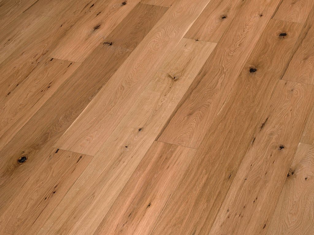 BASICfloor Parkett Parkett Eiche rustikal Landhausdiele Handgehobelt