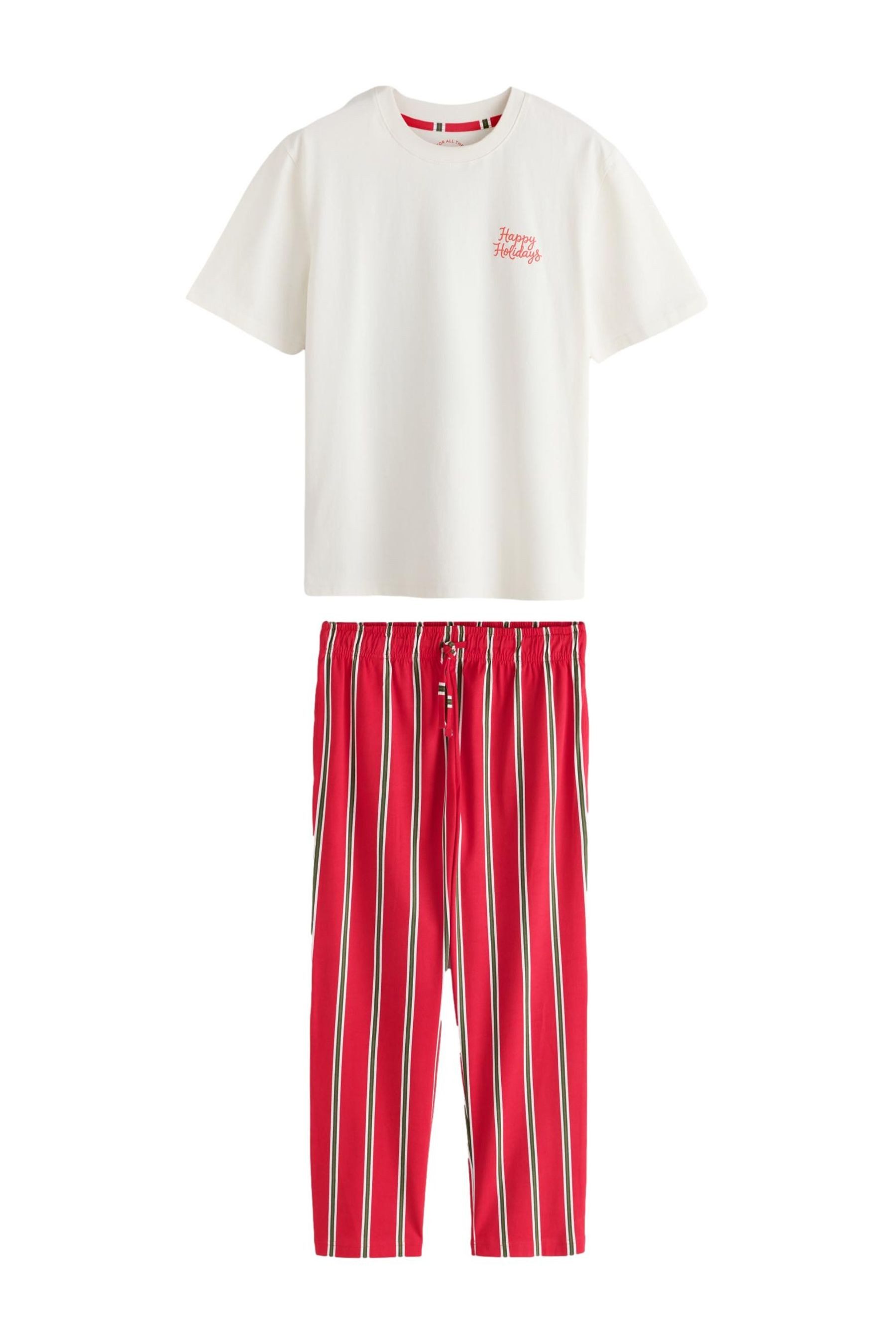 Next Pyjama Happy Holidays Schlafanzug, Familienkollektion (2 tlg)