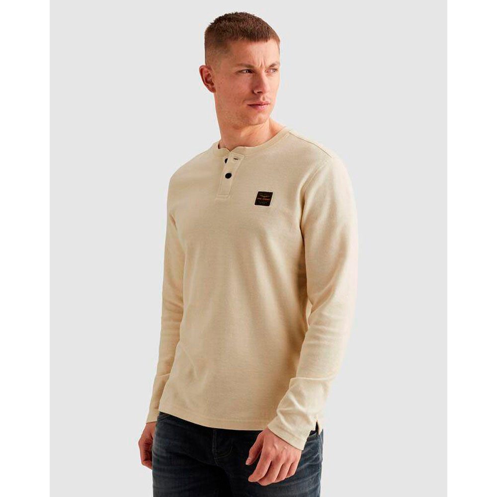 PME LEGEND Henleyshirt mit Logo-Badge günstig online kaufen