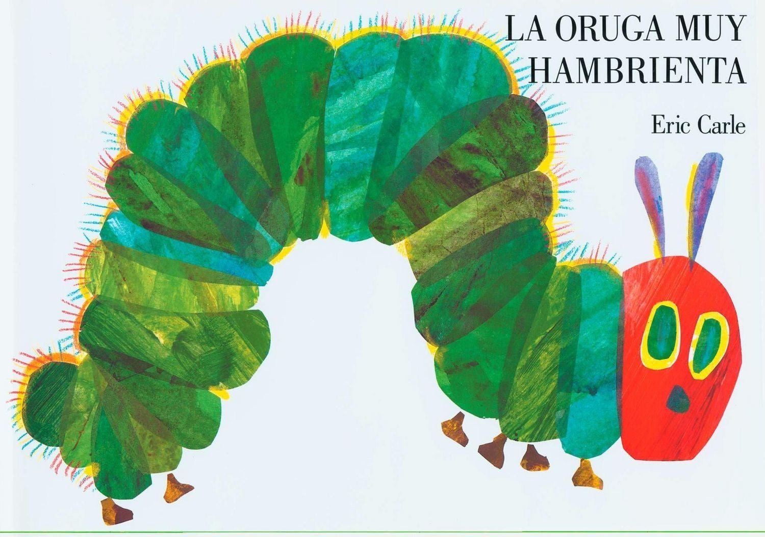 Belletristik La oruga muy hambrienta Spanish board book Eric Carle