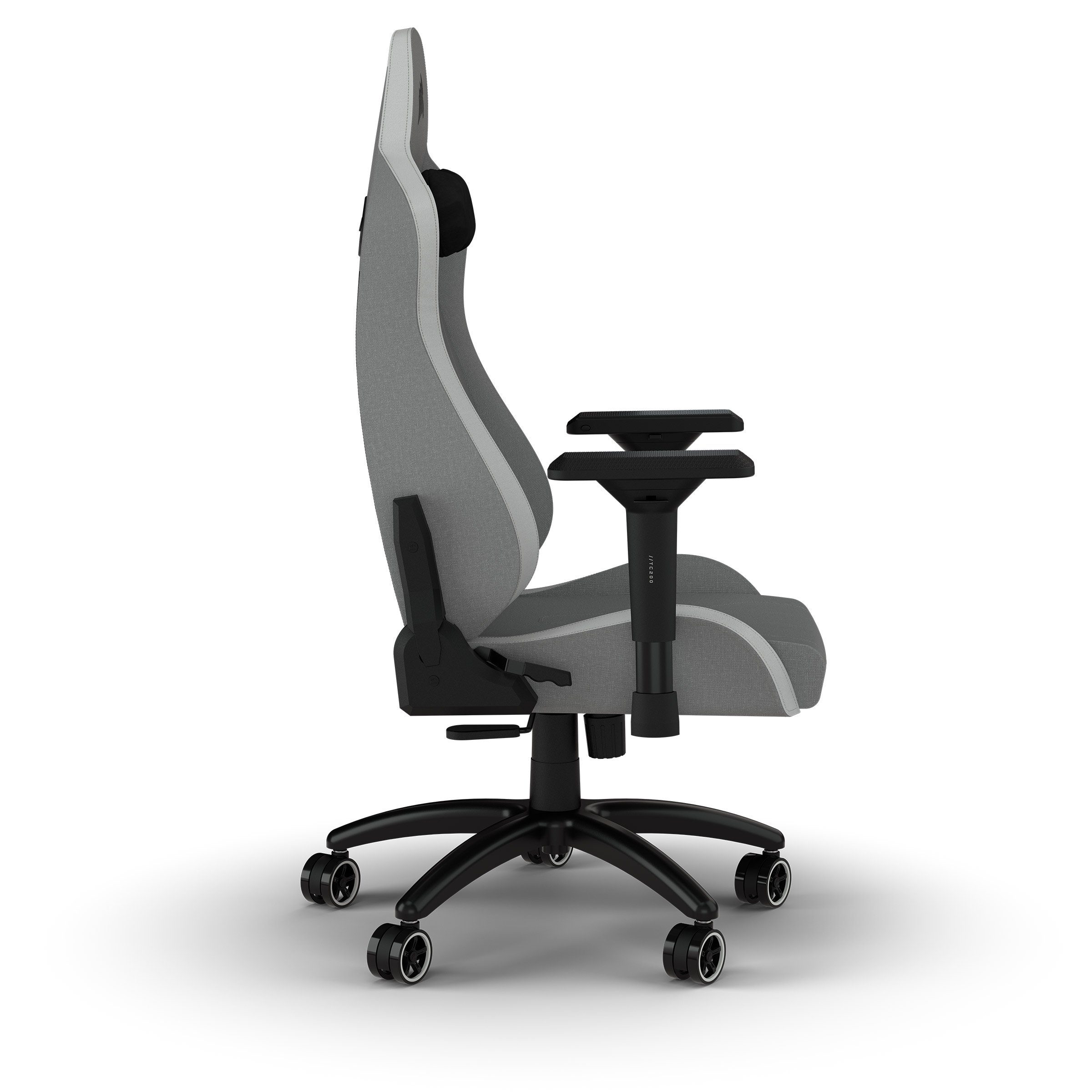 Gaming-Stuhl Gaming Fabric Light TC200 Standard Fit, - Corsair Chair Grey/White