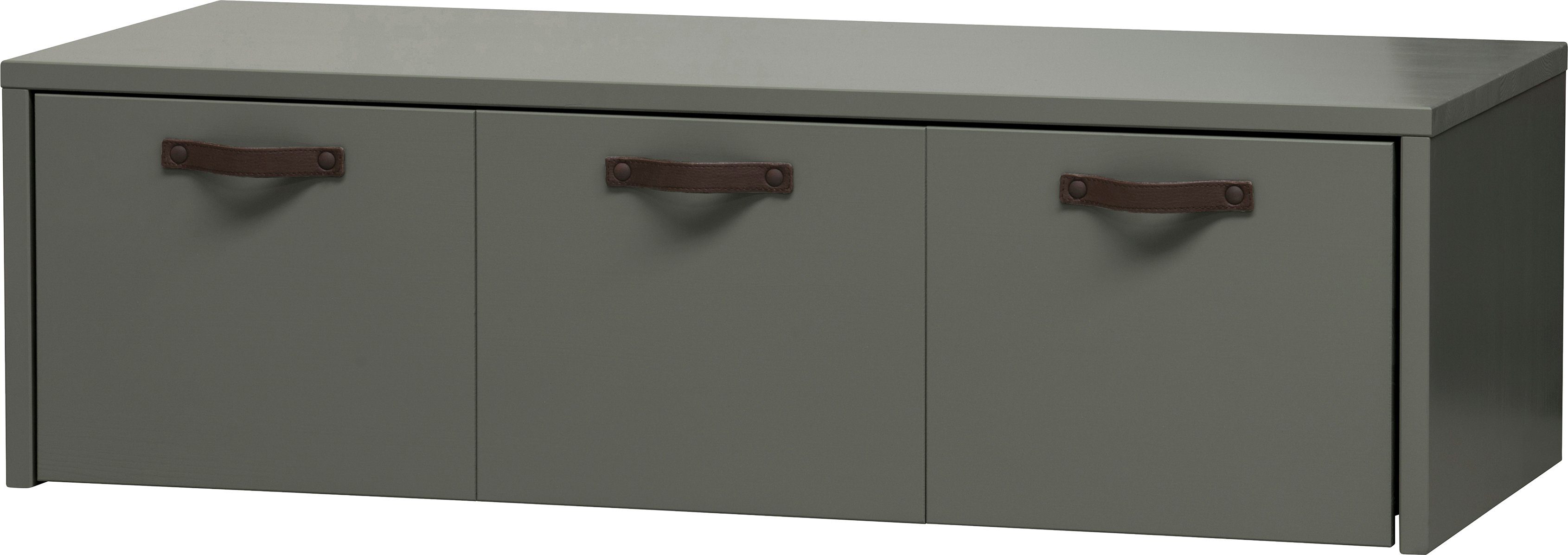 WOOOD Truhenbank Stage, Sitzbank, drei geräumige Behälter, Breite 120 cm
