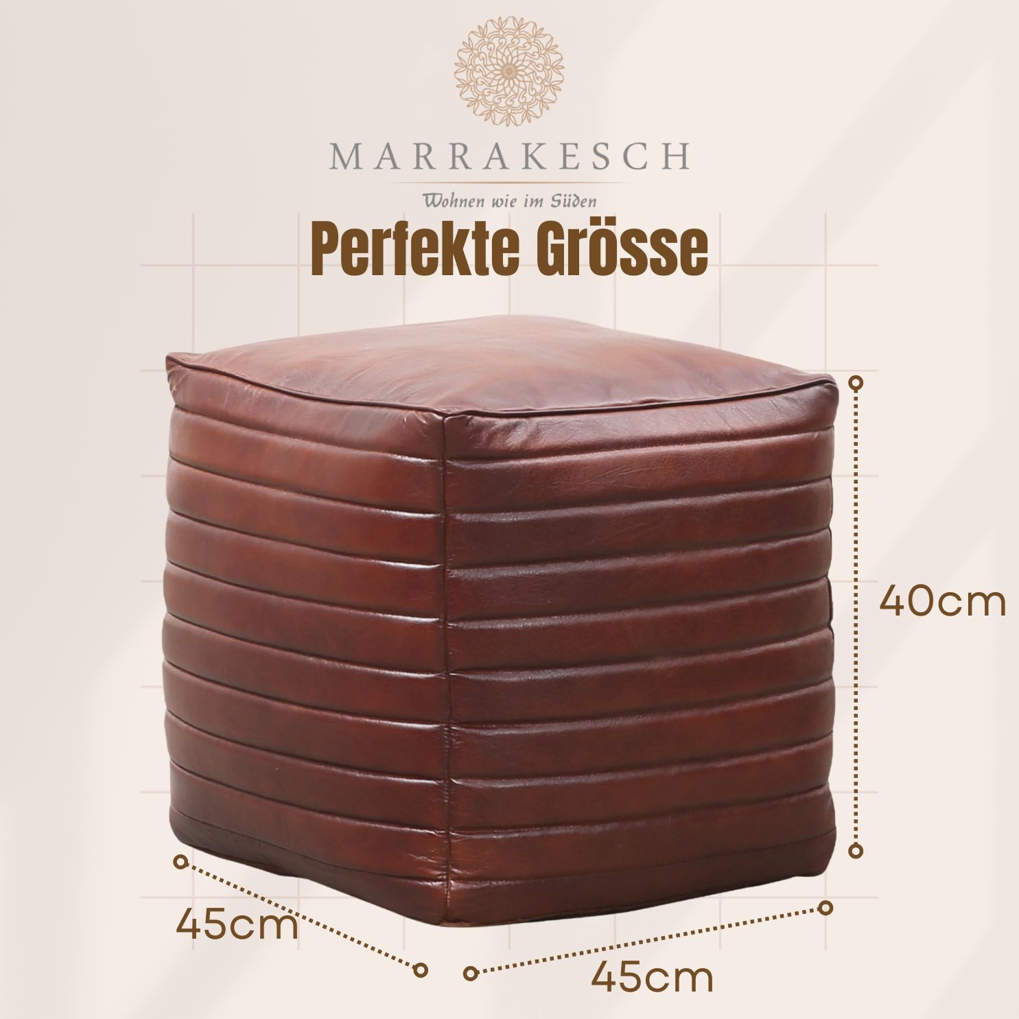 Marrakesch Orient & Mediterran Interior Hocker günstig online kaufen