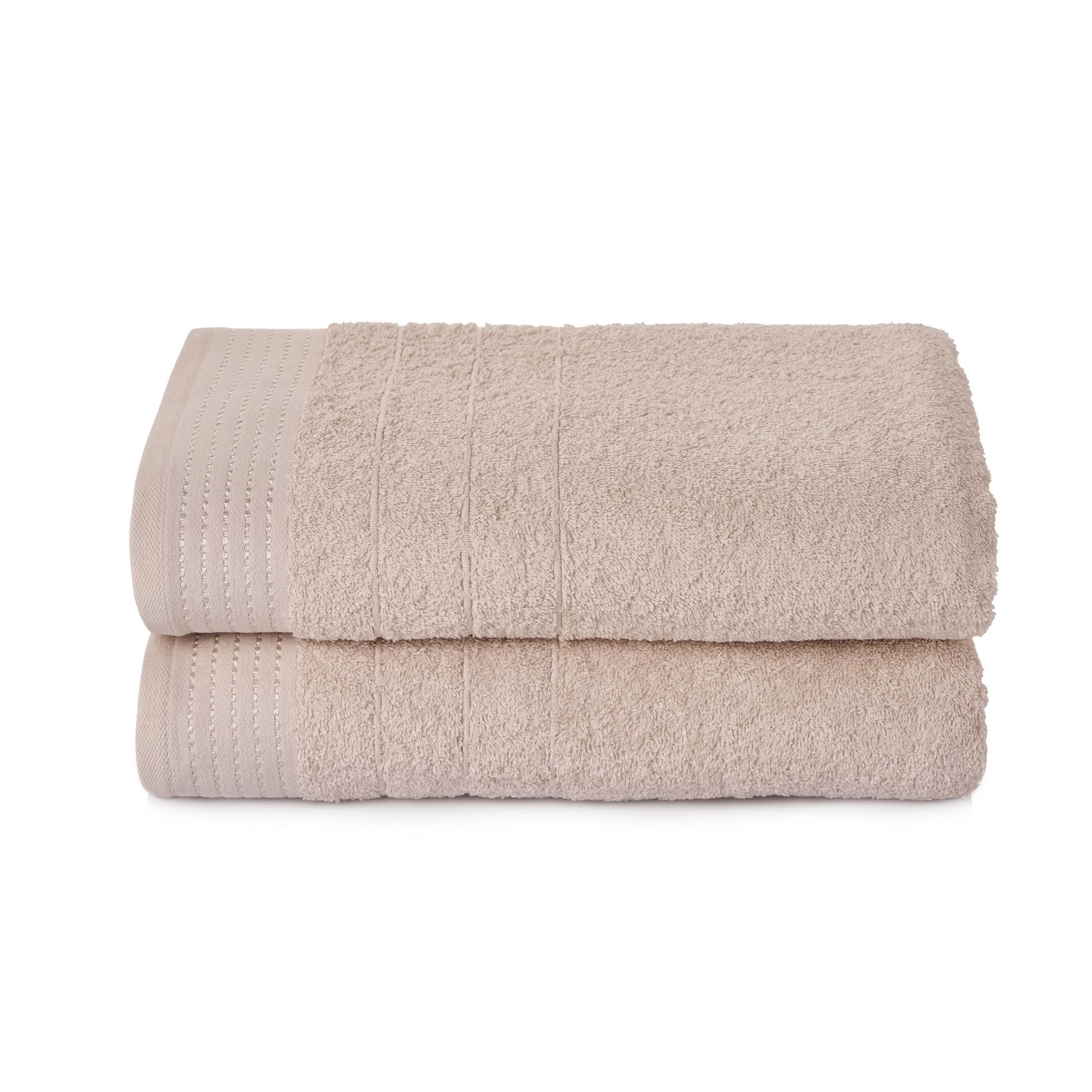 L'Essentiel Maison Badetücher Whitney, Walkfrottier (Set, 2-St), 2-teiliges Set, 100 % Baumwolle, 400 g/m², 70 x 140 cm