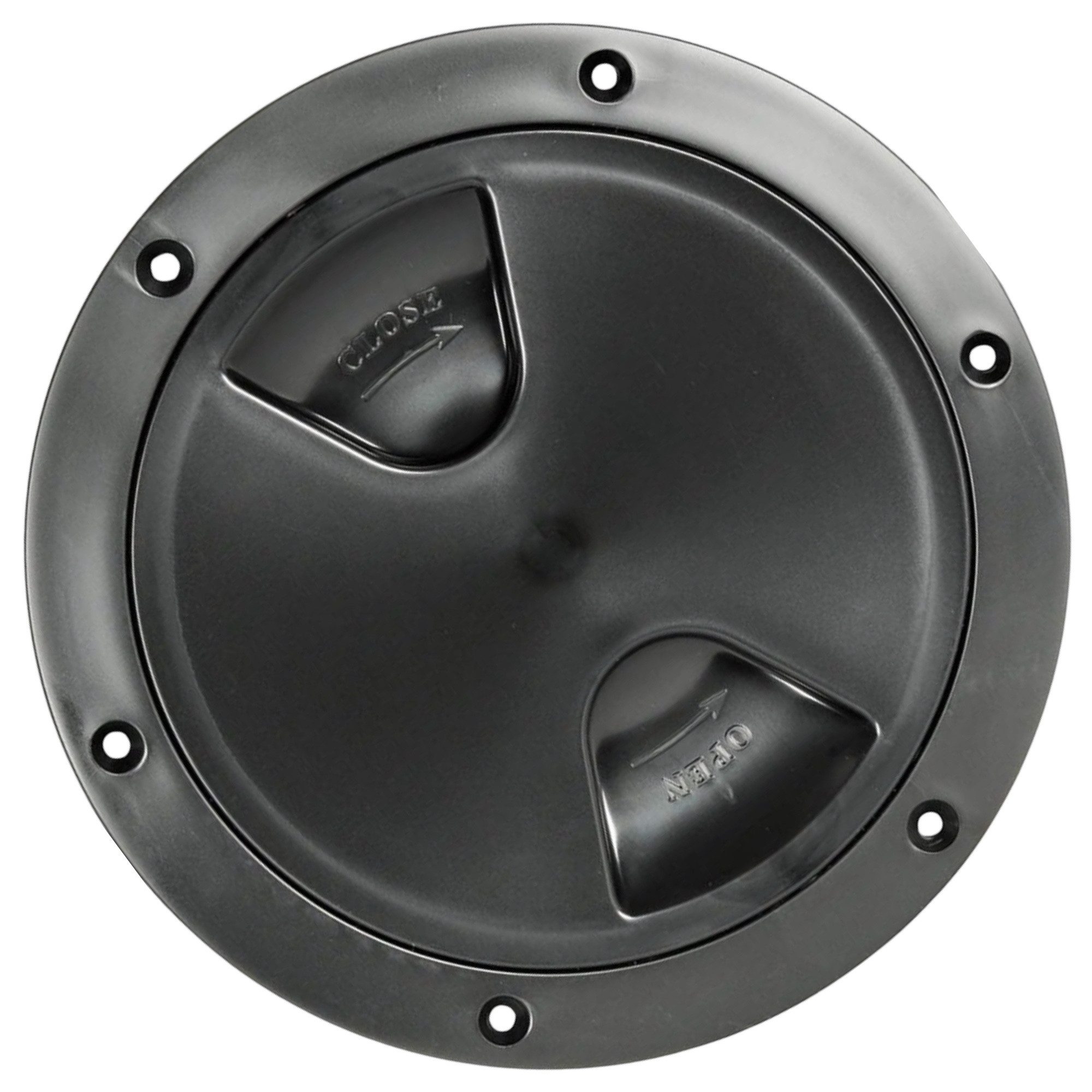 Osculati Motorboot Osculati Inspektionsluke Revisionsklappe Rund Boot Caravan203mmschwarz