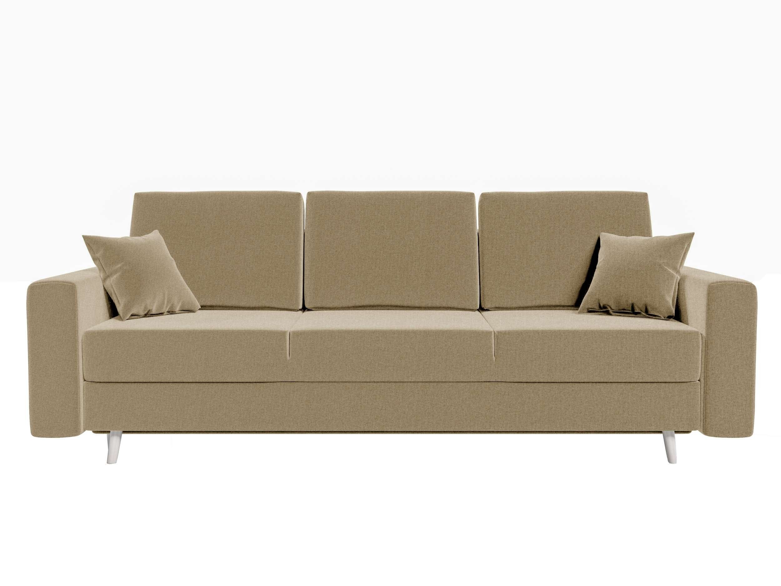 Carmen, Bettkasten, Sofa, mit 3-Sitzer Stylefy mit Schlafsofa, Modern Sitzkomfort, Bettfunktion, Design