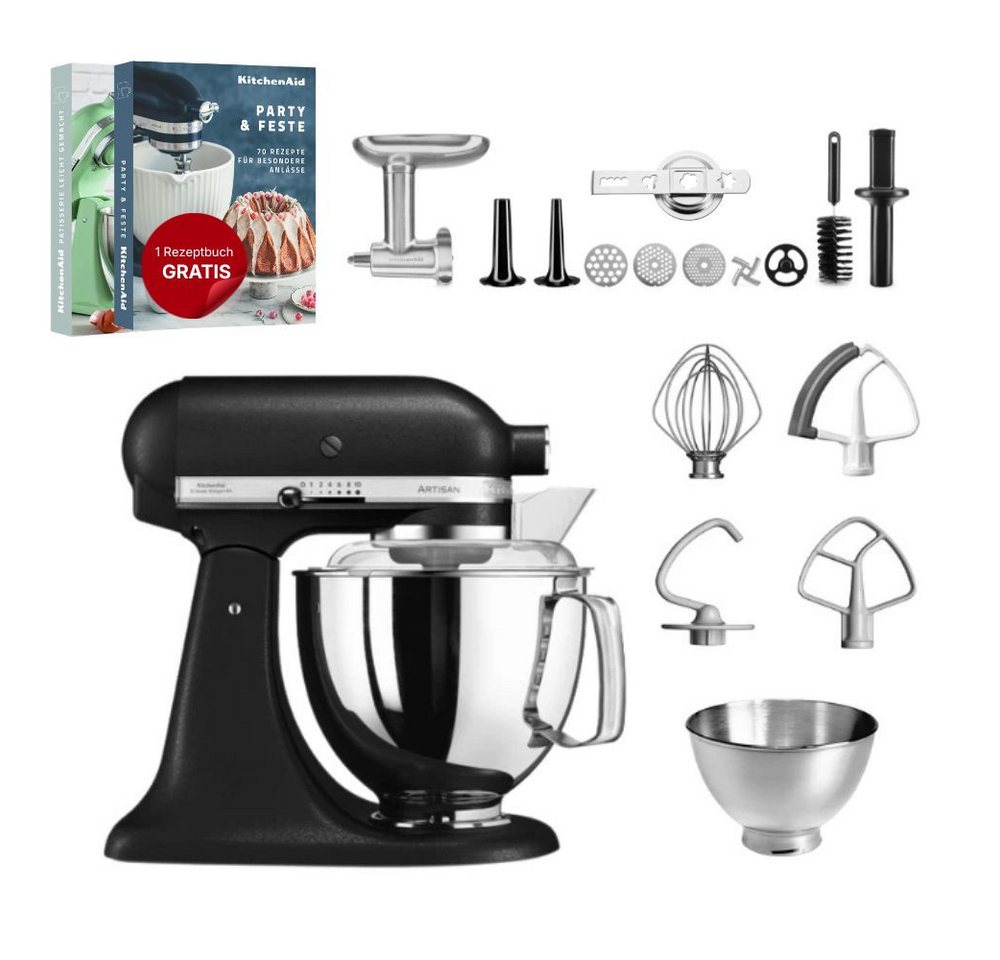 KitchenAid Küchenmaschine KitchenAid 4,8 L 5KSM175 Artisan Küchenmaschine Meatlover