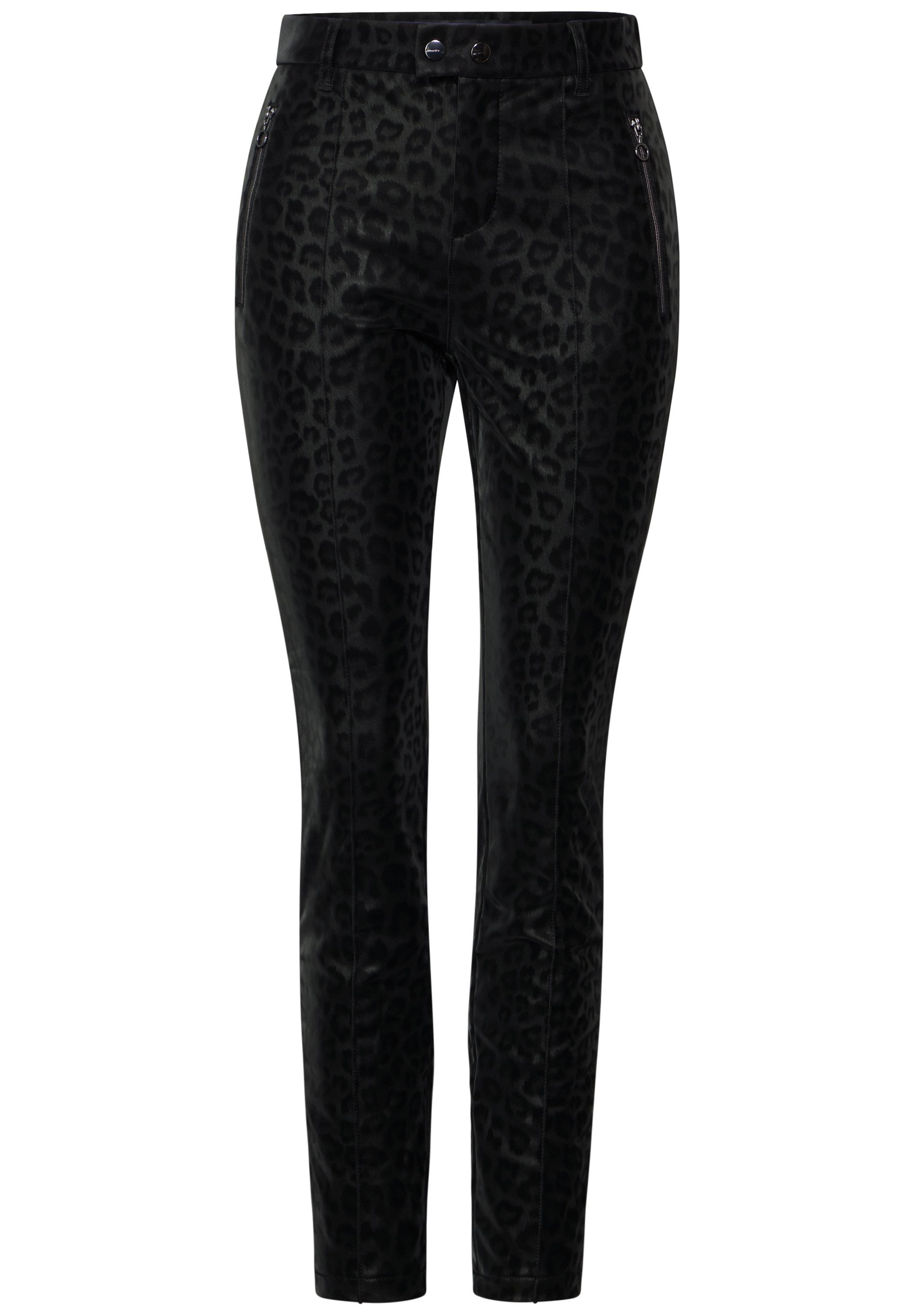 STREET ONE Stoffhose, High Waist günstig online kaufen