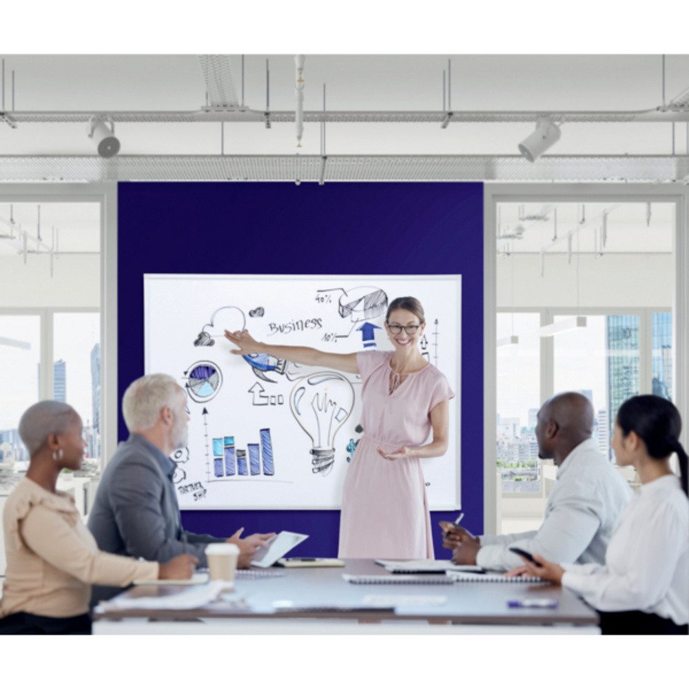 FRANKEN Tafel Franken Magnettafel SC3112 Whiteboard Valueline Steel 600x450