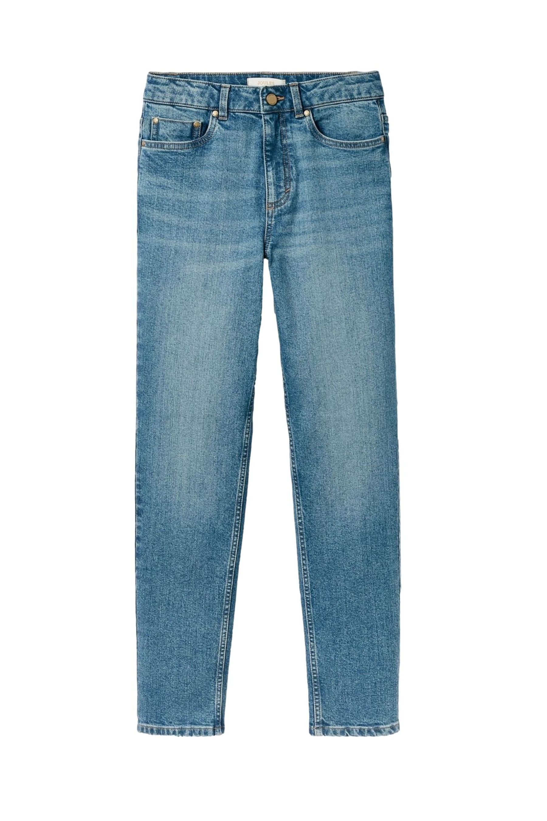 Tom Joule Straight-Jeans Joules Slim Fit Jeans mit mittelhohem Bund (1-tlg)
