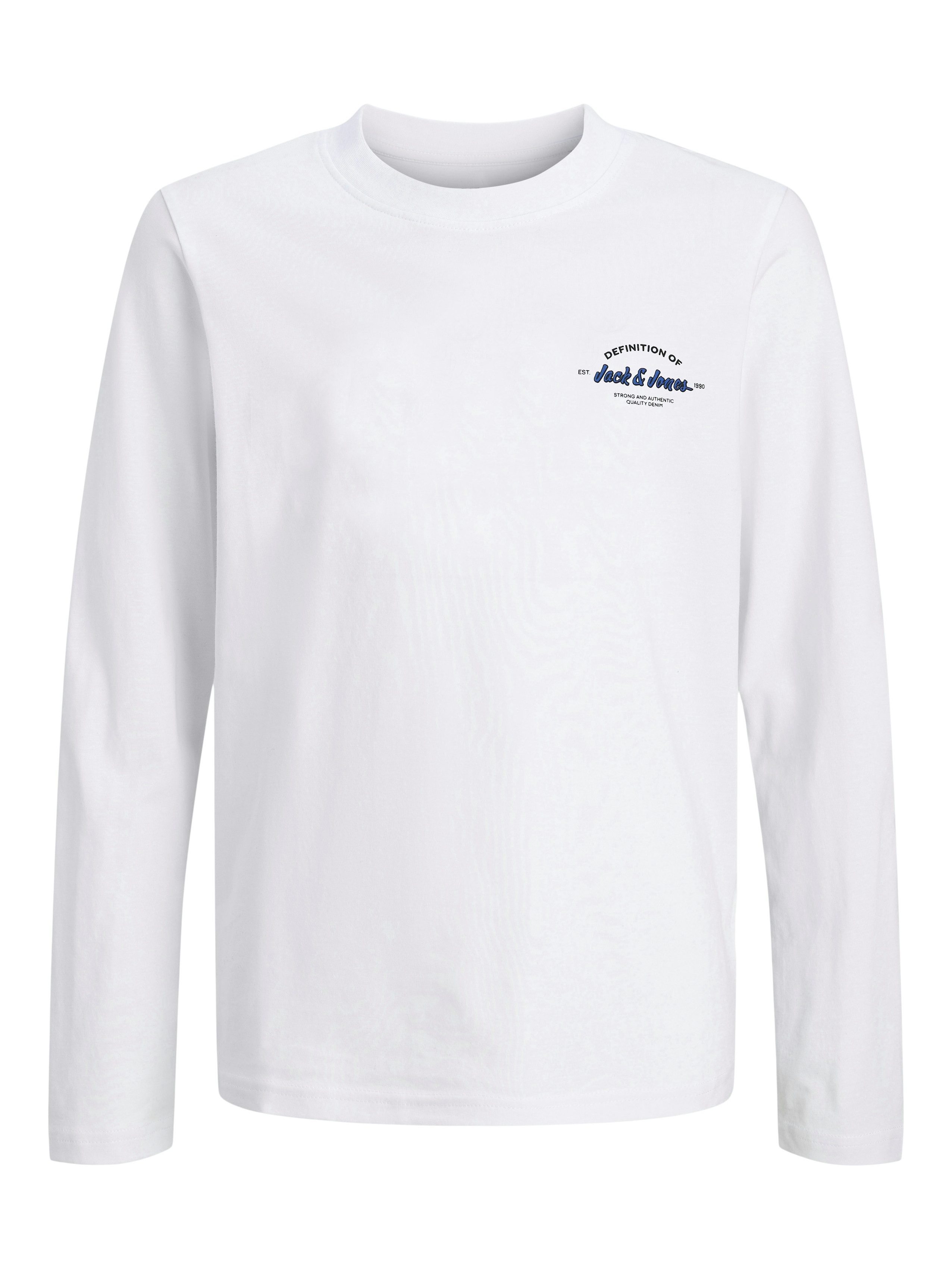 Langarmshirt JJBRANDON TEE LS CREW NECK 2PK MP JNR