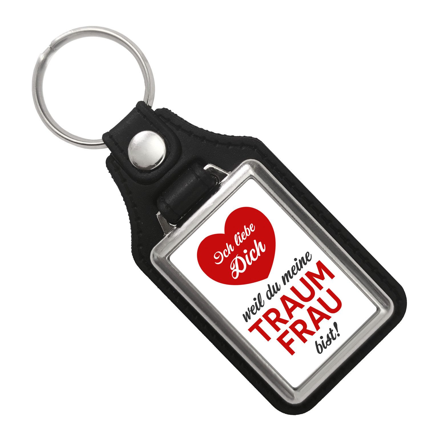 speecheese Schlüsselanhänger Ich liebe dich weil du meine Traumfrau bist Sc günstig online kaufen