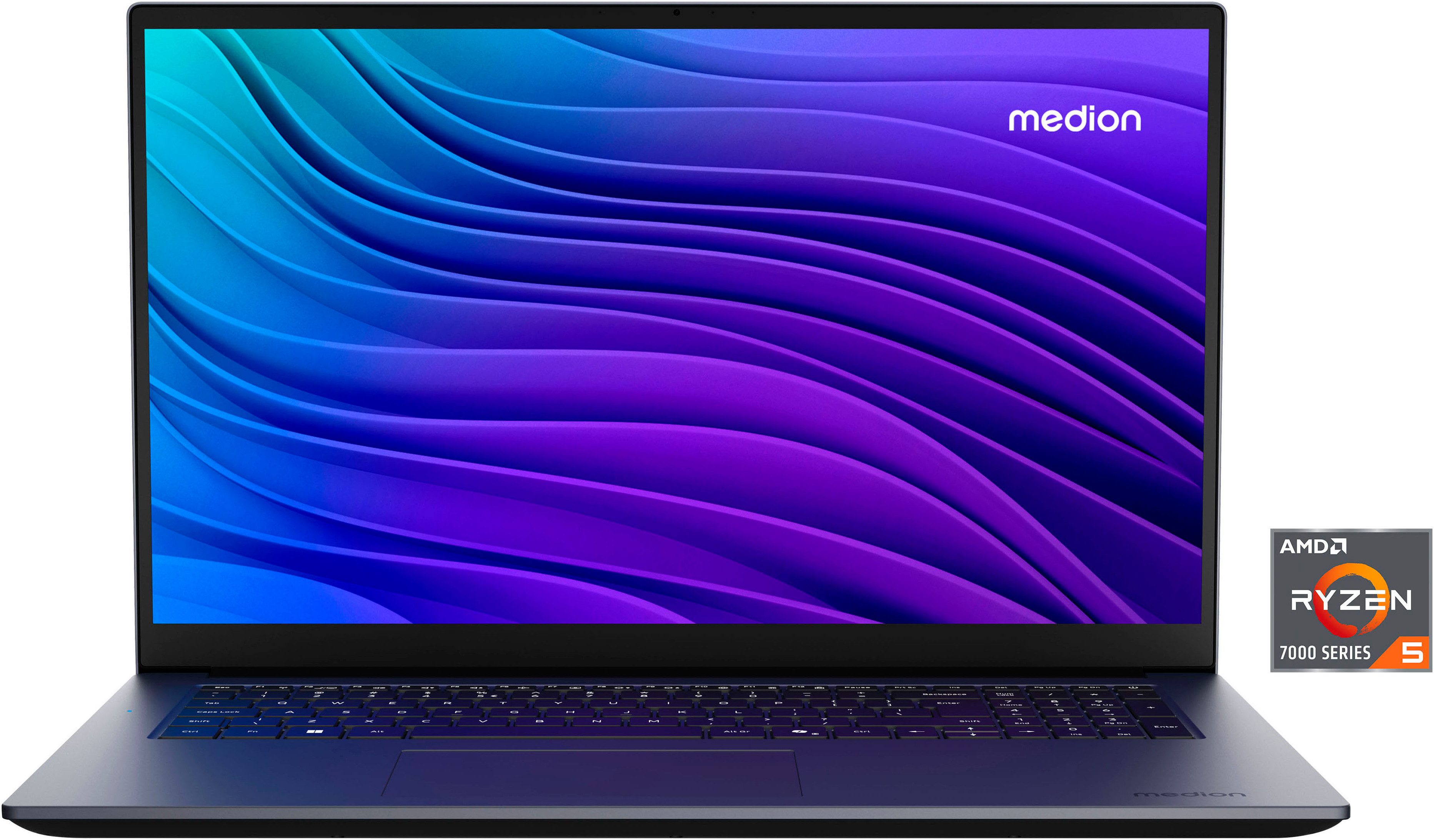 Medion® Avantum 17 E1 Notebook (43,9 cm/17,3 Zoll, AMD Ryzen 5 7430U, Radeon Graphics, 1000 GB SSD)