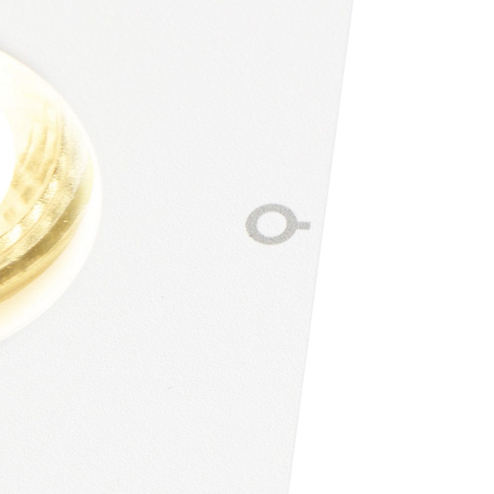 Qazqa LED Einbaustrahler 102825, ohne Leuchtmittel, Warmweiß
