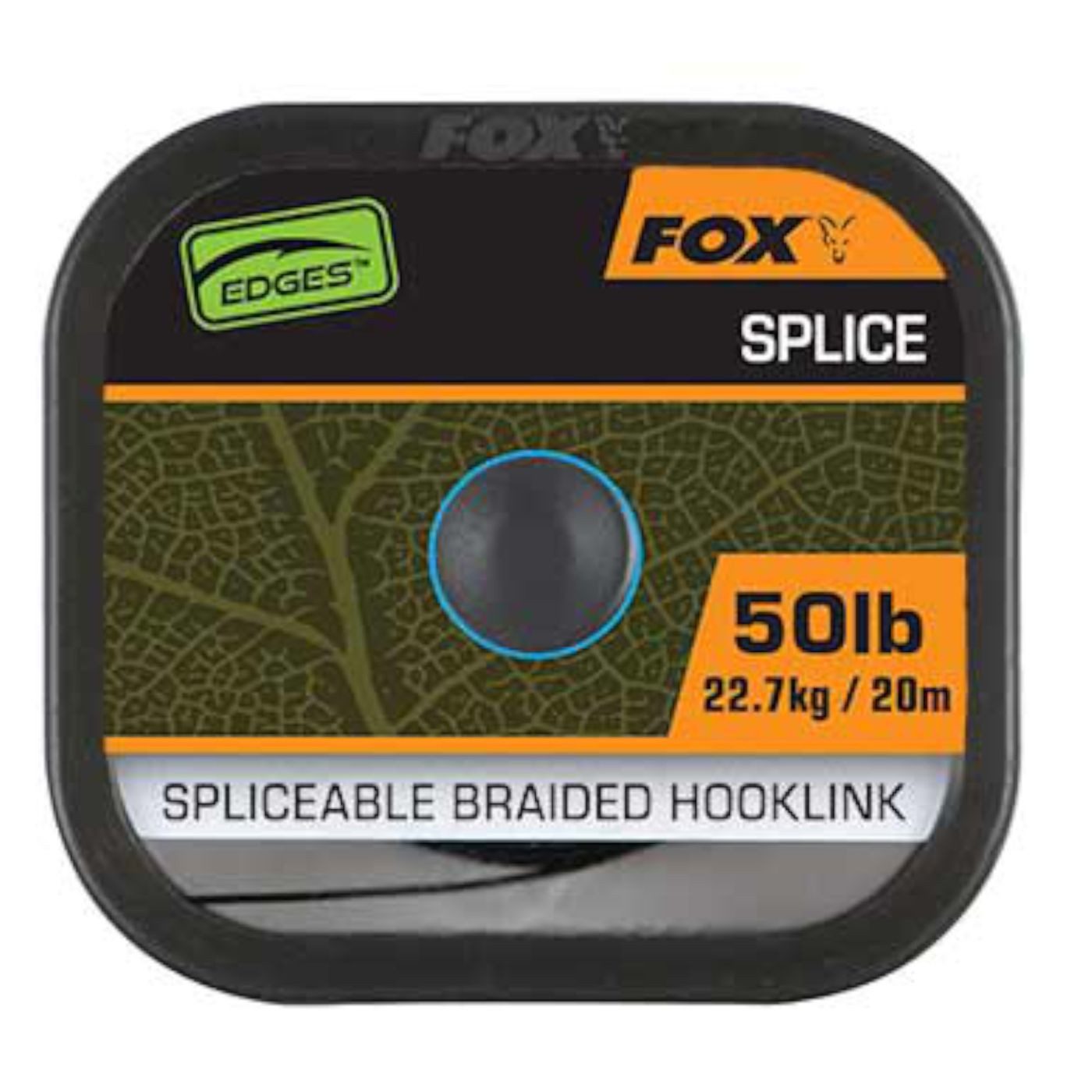 Vorfachschnur Fox Naturals Splice Hooklength 50lb 22.7kg - 20m Vorfach
