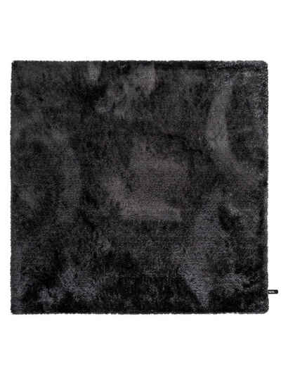Hochflor-Teppich Whisper, benuta, quadratisch, Höhe: 31 mm, Kunstfaser, Berber, Ethno-Style, Wohnzimmer