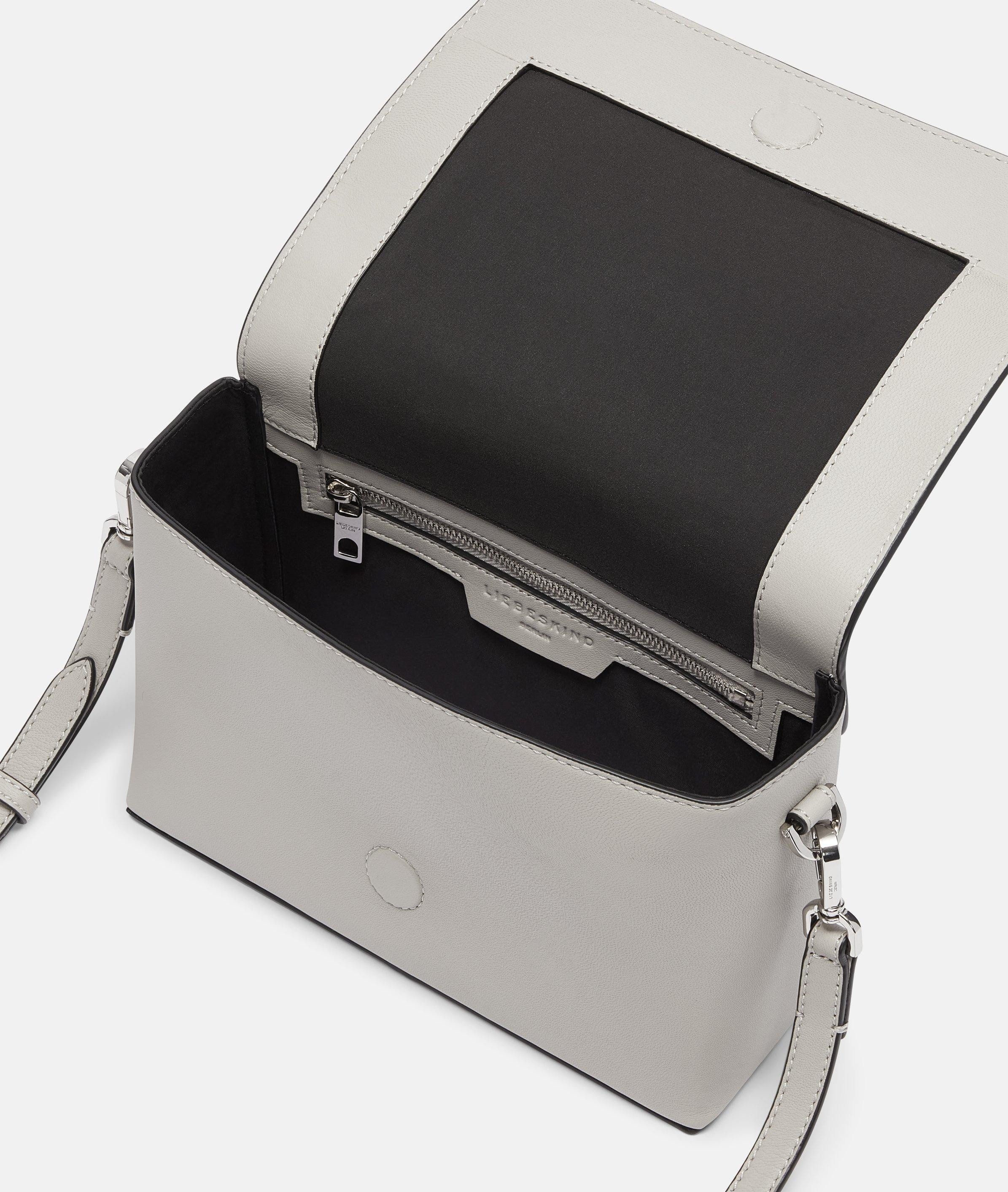 Liebeskind Berlin Umhängetasche Hilla Crossbody M, Mittelgroße Crossbody Bag aus Schafsleder