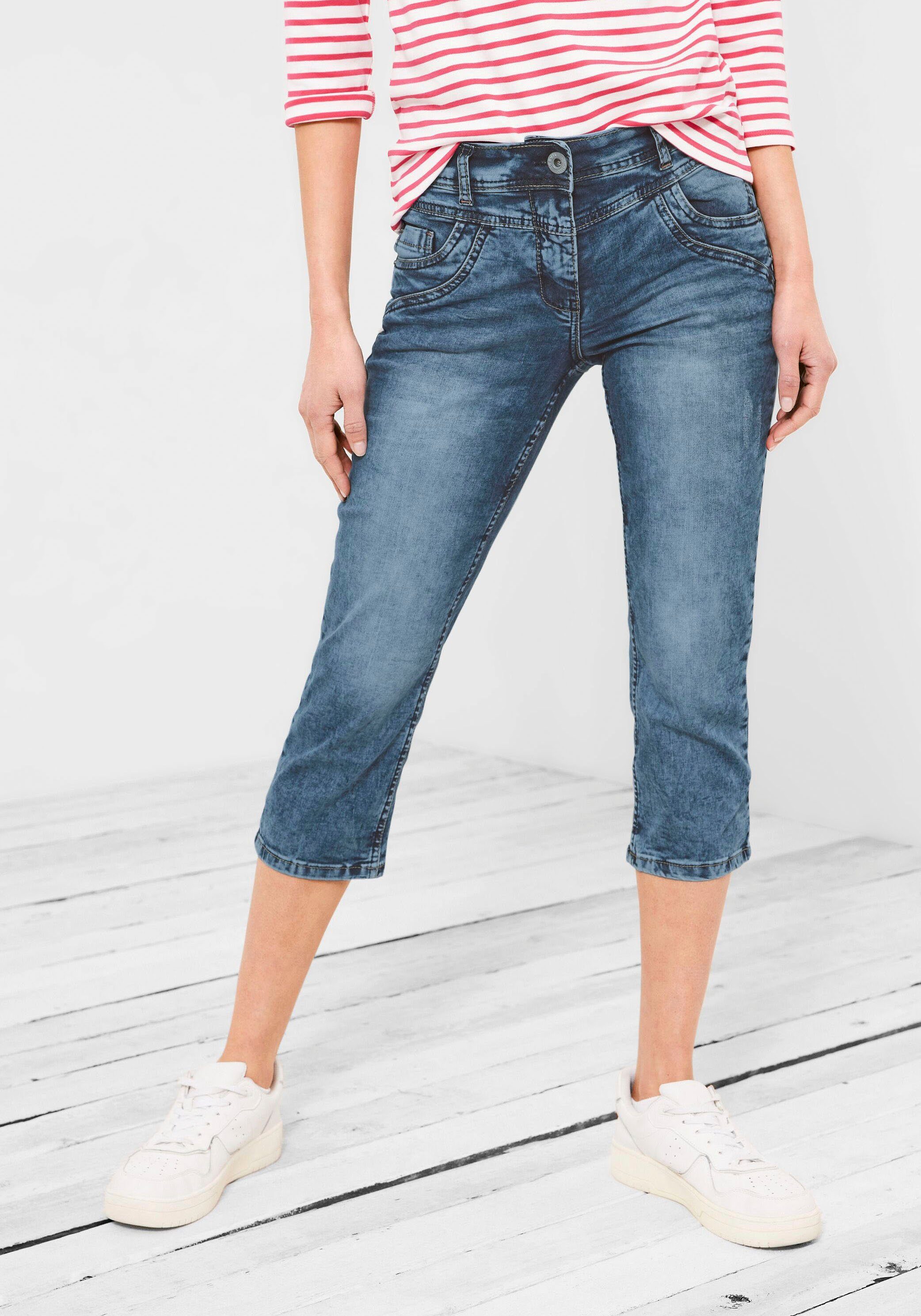5-Pocket-Style 3/4-Jeans Cecil im