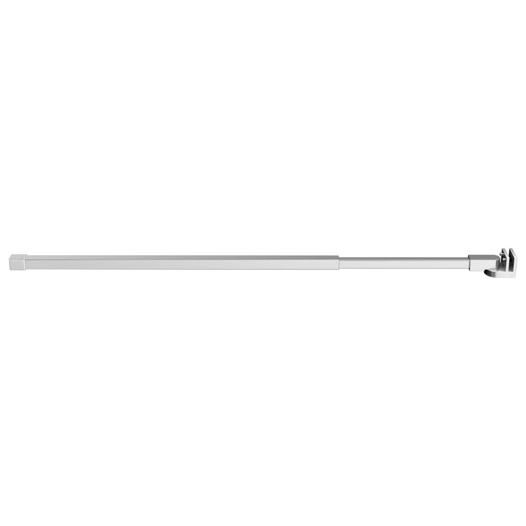 vidaXL Duschwand Duschwand-Stabilisierungsstange Edelstahl 70-120 cm