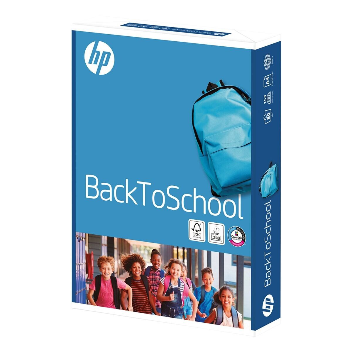 ANTALIS Druckerpapier hp Office CHP110 BackToSchool, Format DIN A4, 80 g/m², 153 CIE, 500 Blatt